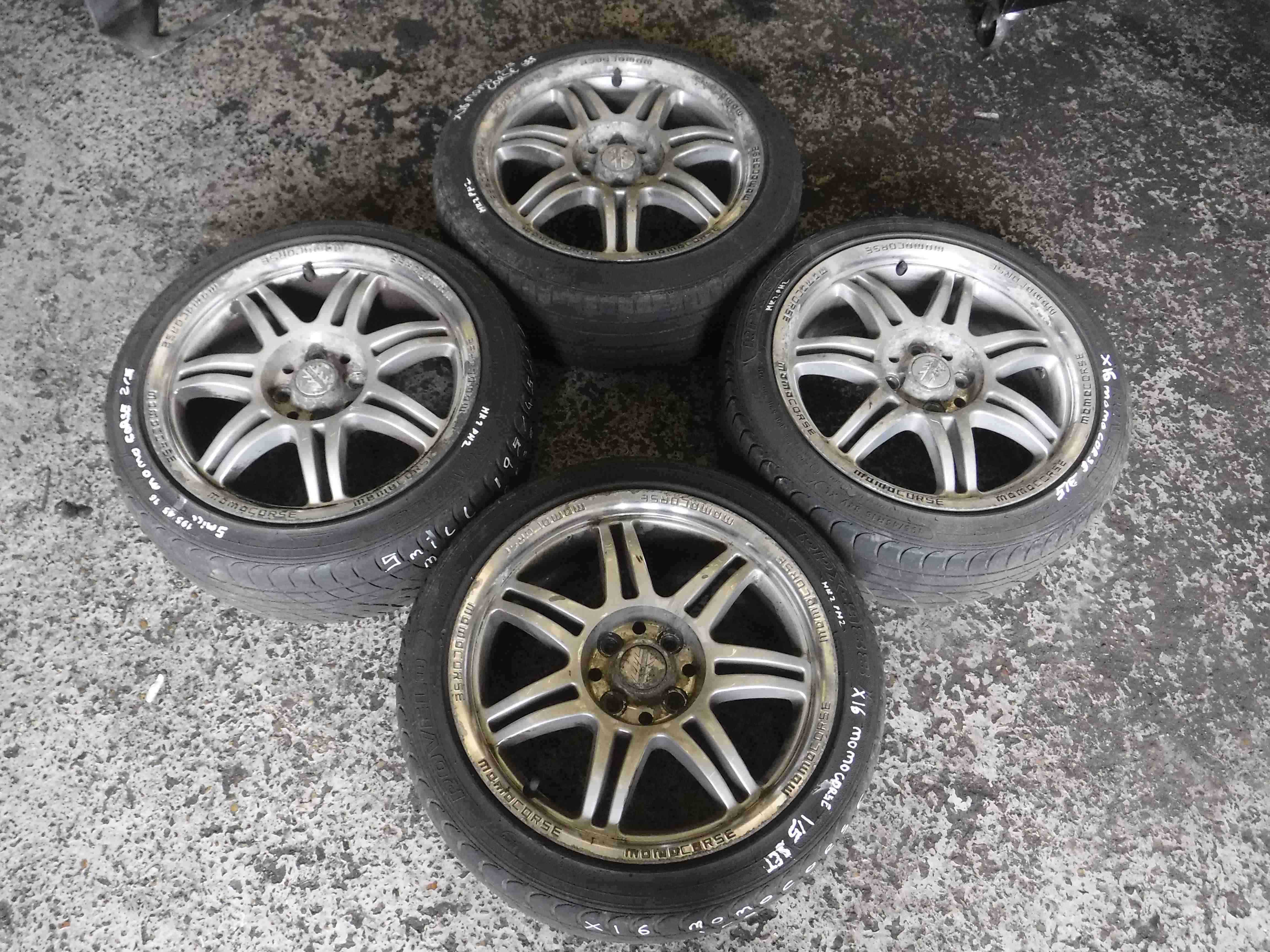 Renault Clio MK2 2001-2006 Momocorse Alloy Wheel Set X4 ...