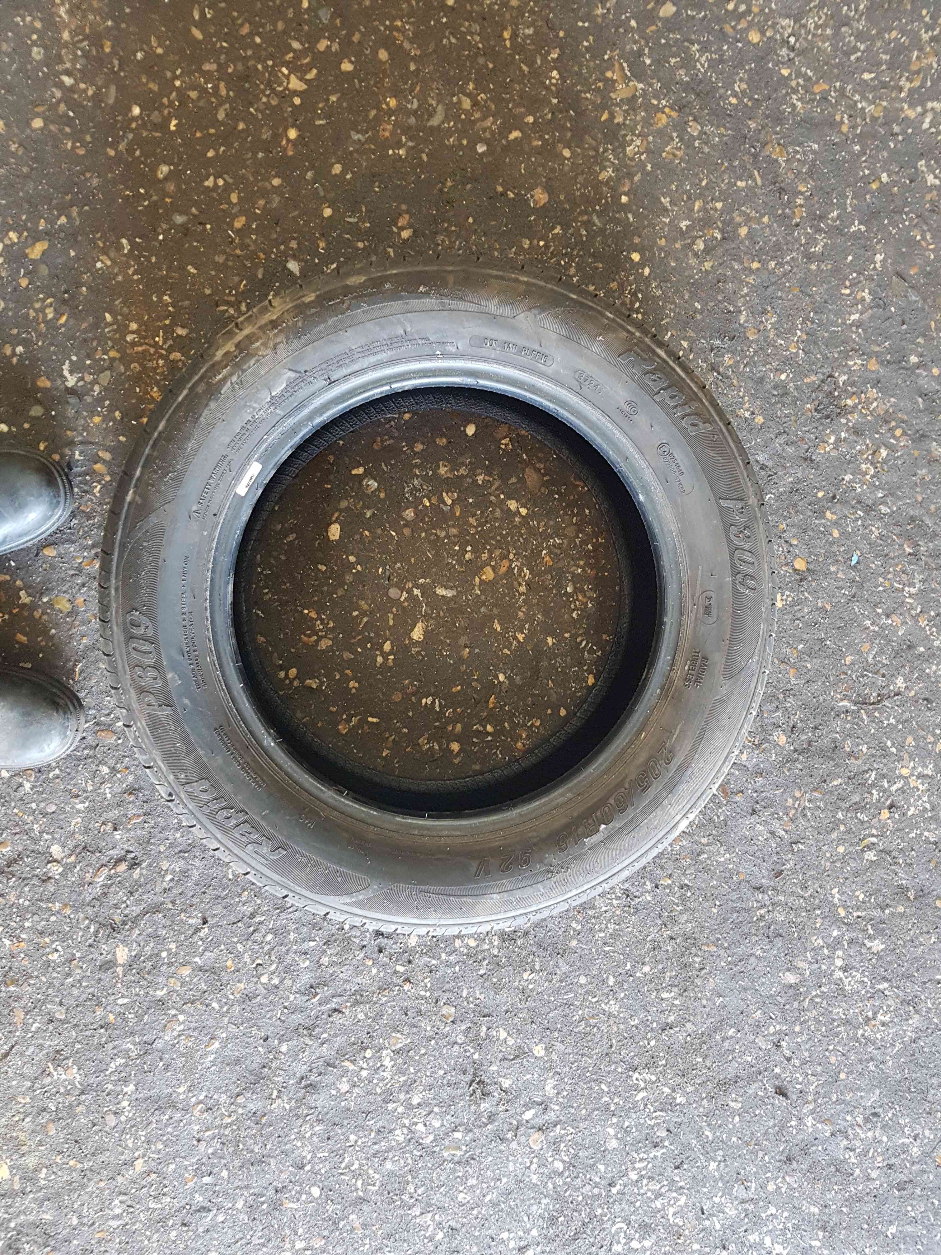 Thumb 3 2000-2025 Tyre 205 60 16 5Mm NOPARTNUMBER