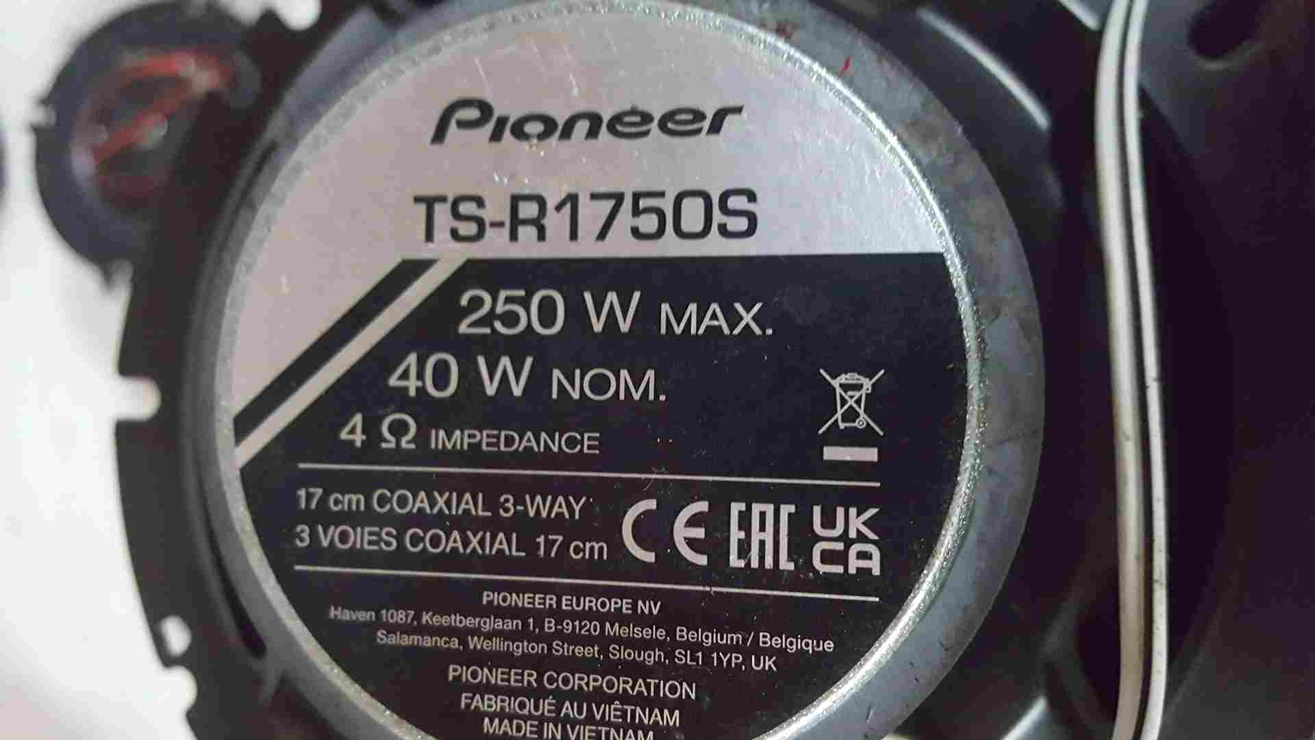 Thumb 7 2005-2020 Pioneer Speakers SET Ts-R1350s Ts-R1750s TSR1350S TSR1750S