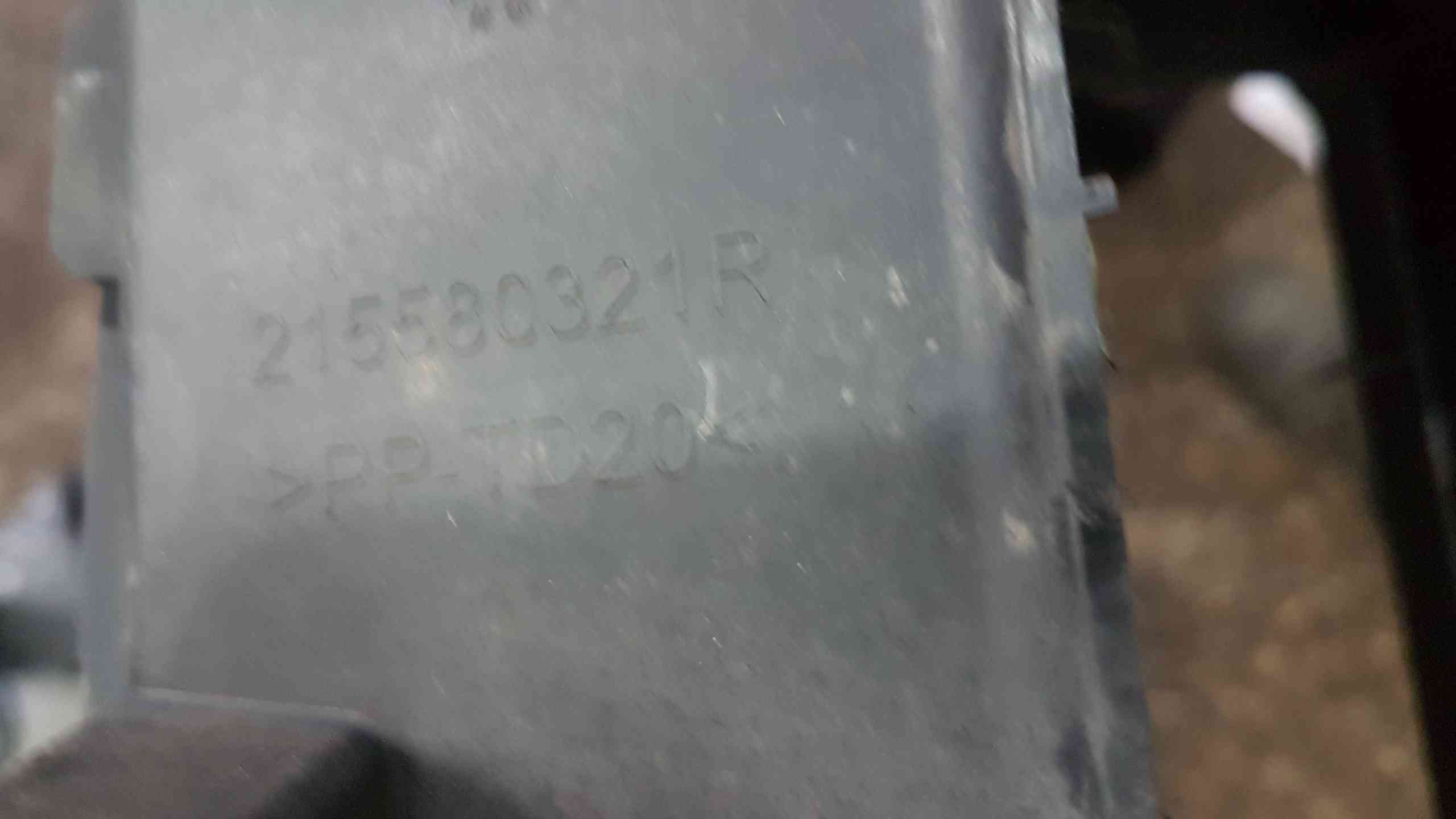 Captur MK1 2013-2018 Intercooler Plastic AIR Duct Scoop  215580321R