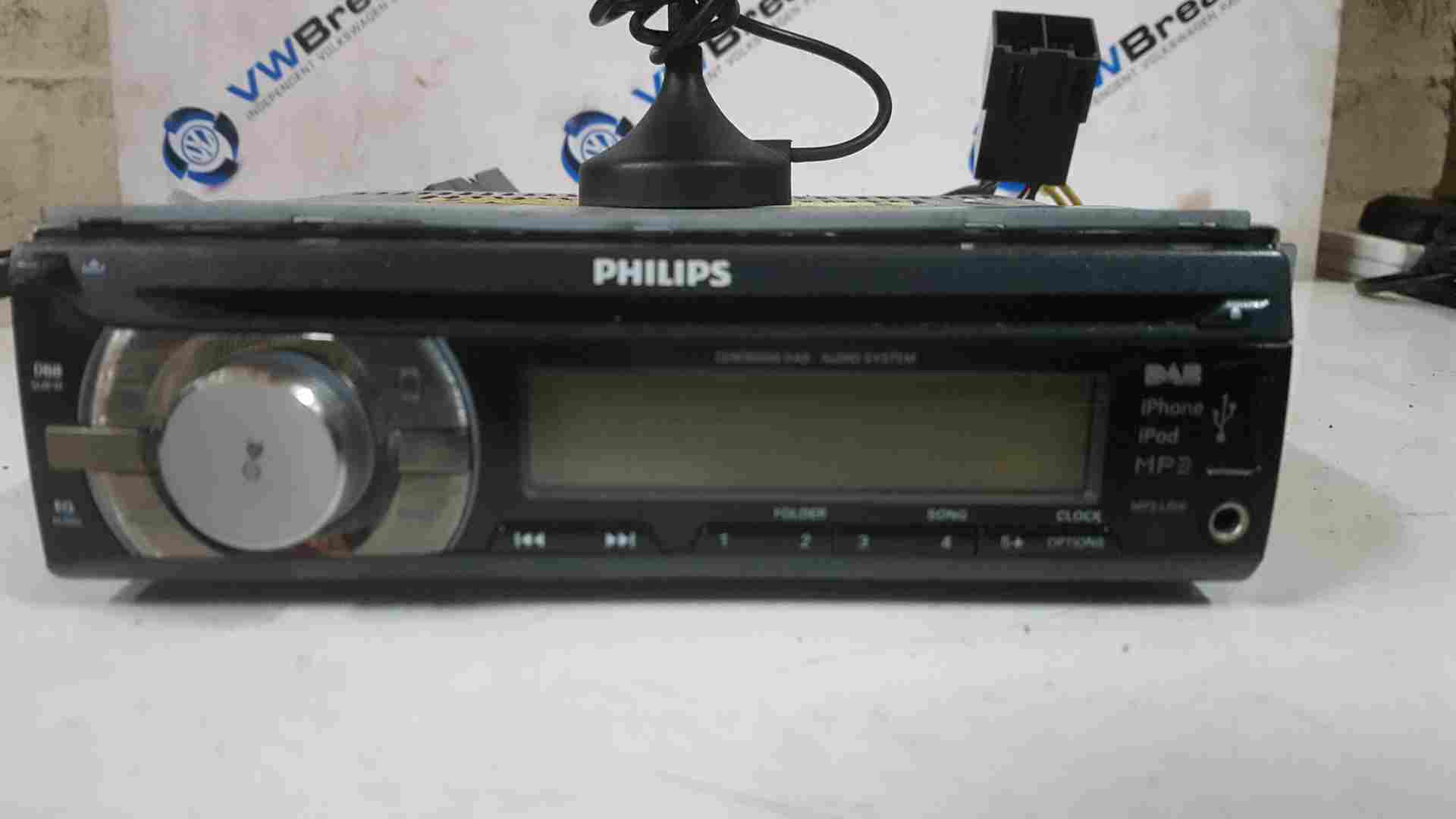 Thumb 4 Clio 1998-2020 Philips Radio Cd Player USB With Case + Controller CEM3000B