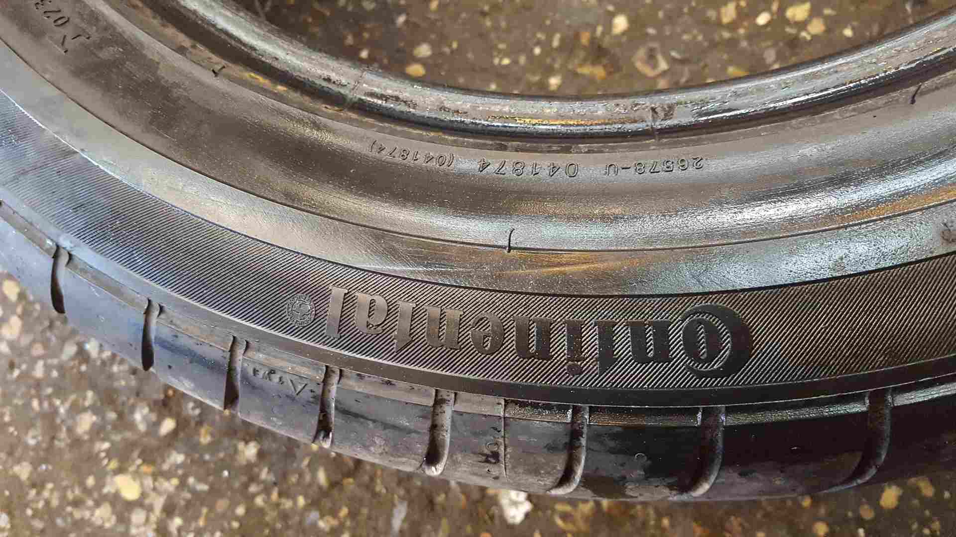 Thumb 2 Continental ContiSportContact 205 55 16 7mm Part Worn 1999-2022 4/5