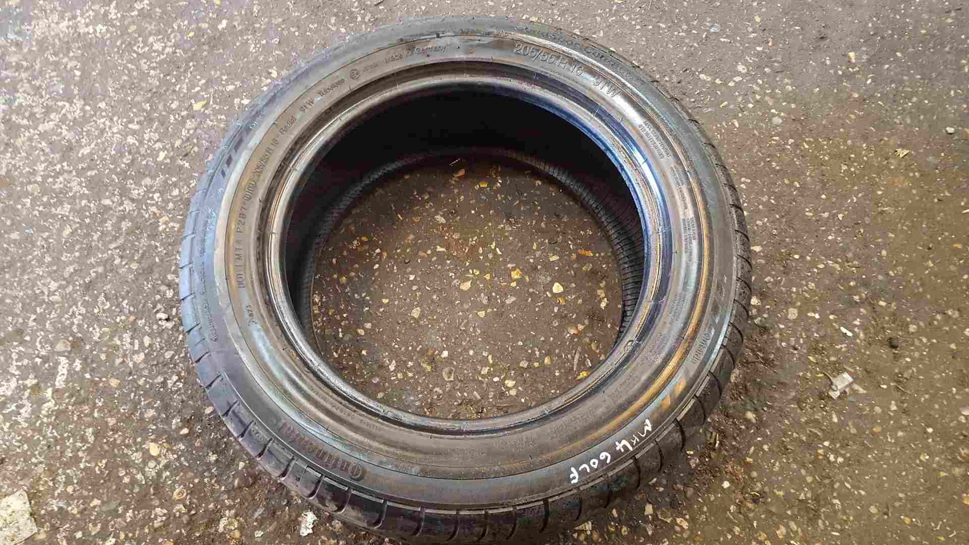 Continental ContiSportContact 205 55 16 7mm Part Worn 1999-2022 4/5