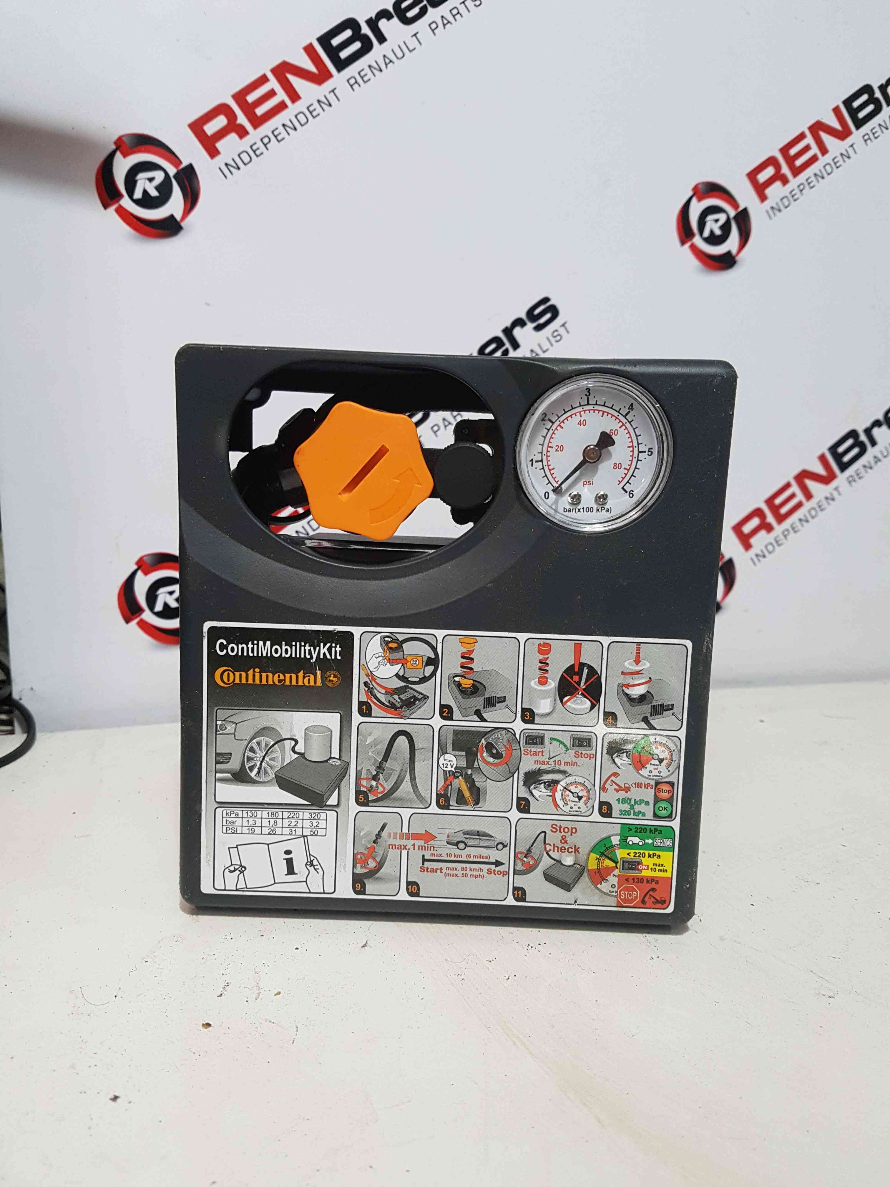 Thumb 2 Continental Tyre Pump KIT Compressor 2000-2026