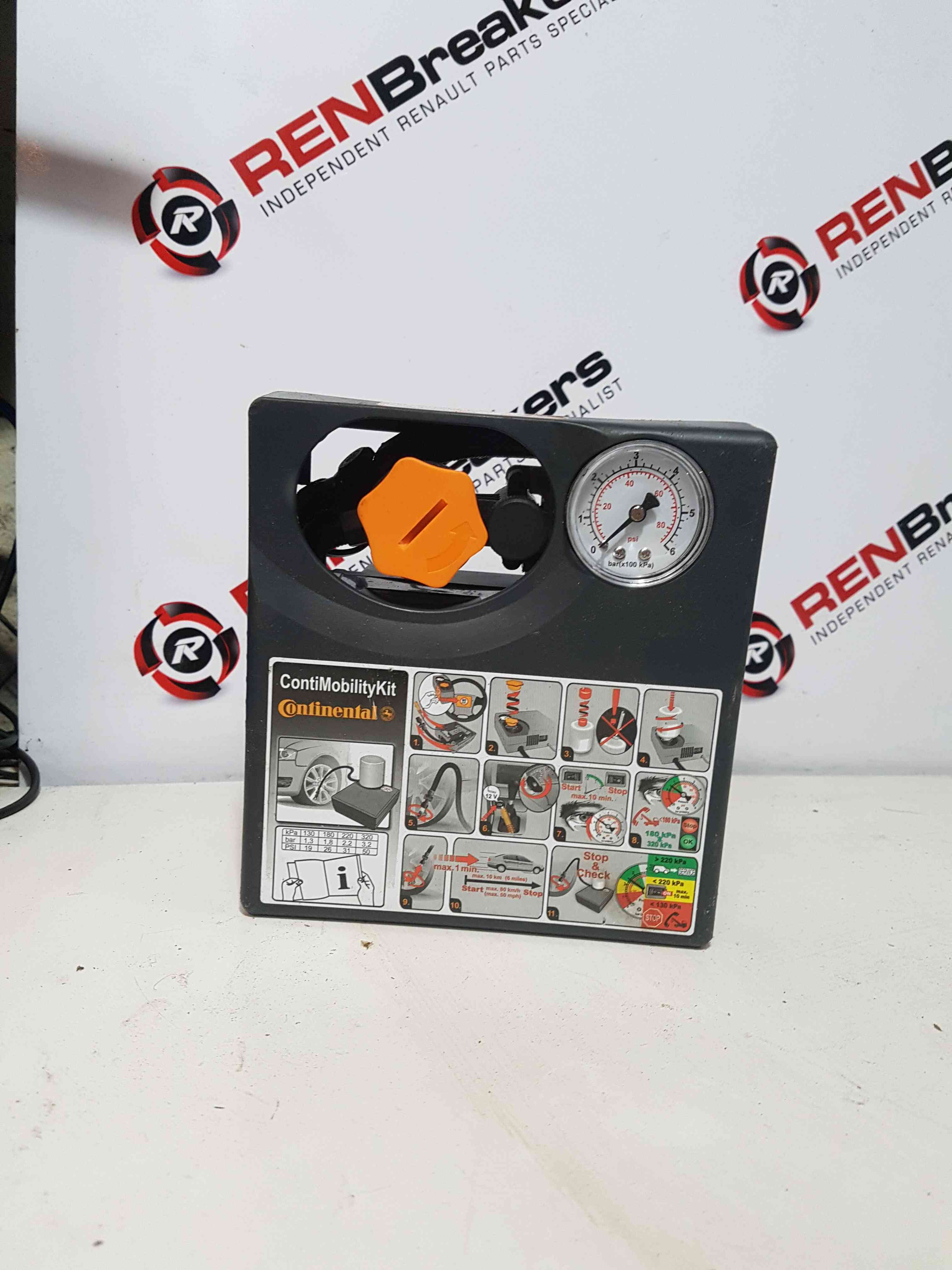 Thumb 7 Continental Tyre Pump KIT Compressor 2000-2026
