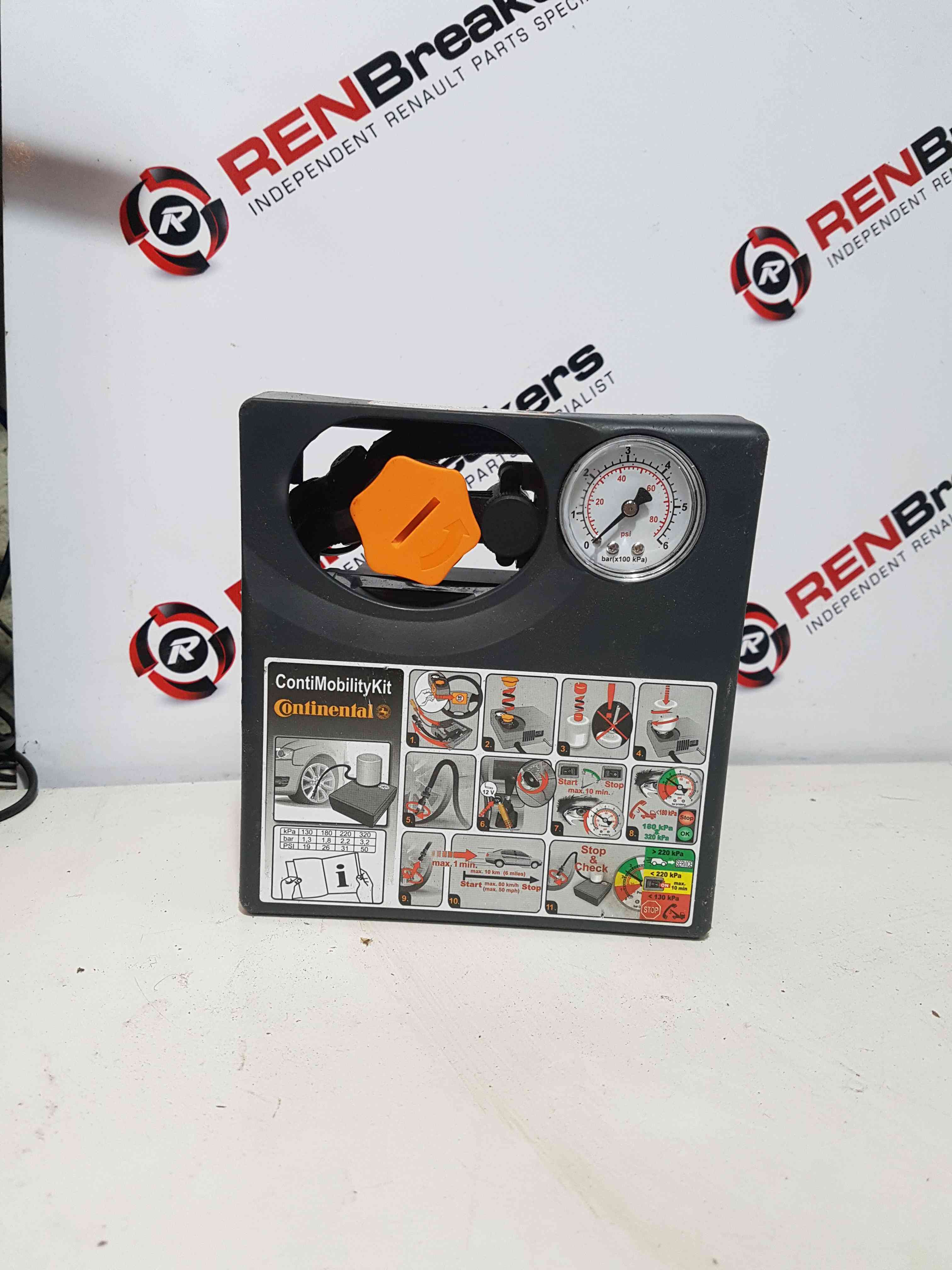 Thumb 8 Continental Tyre Pump KIT Compressor 2000-2026