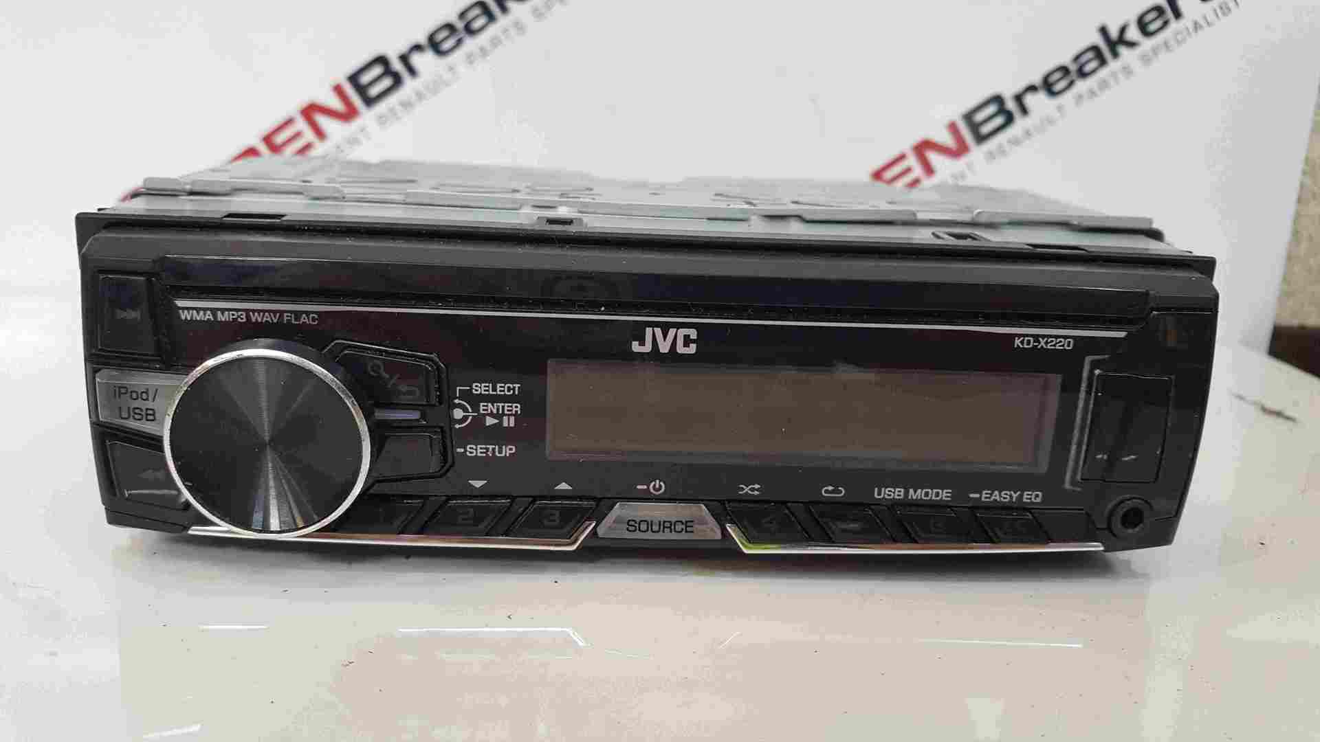 JVC Radio Cd Player USB Port Aux KDX220