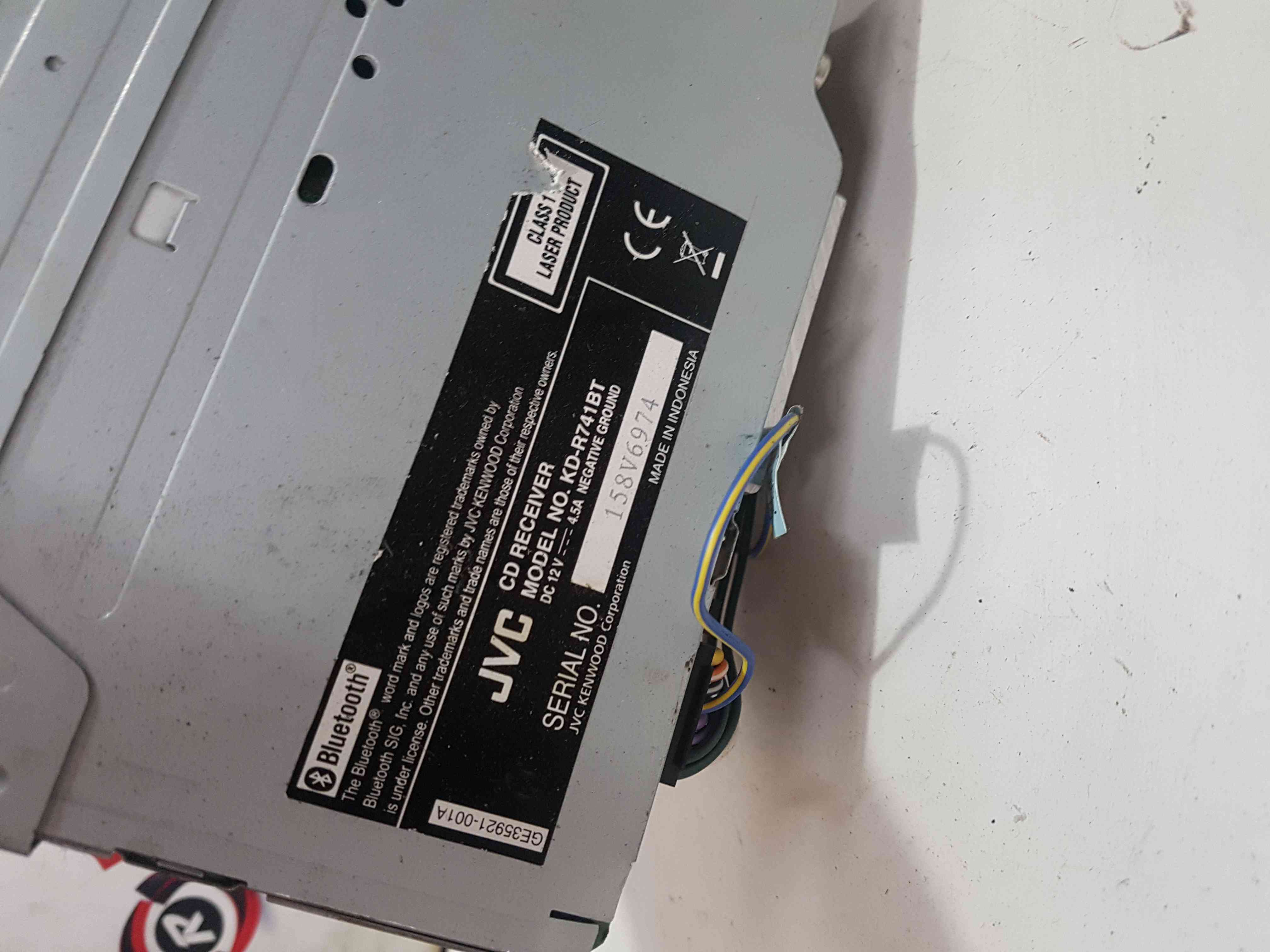 Thumb 4 Jvc Radio Cd Player Kd R741bt 2000-2022 KD-R741B