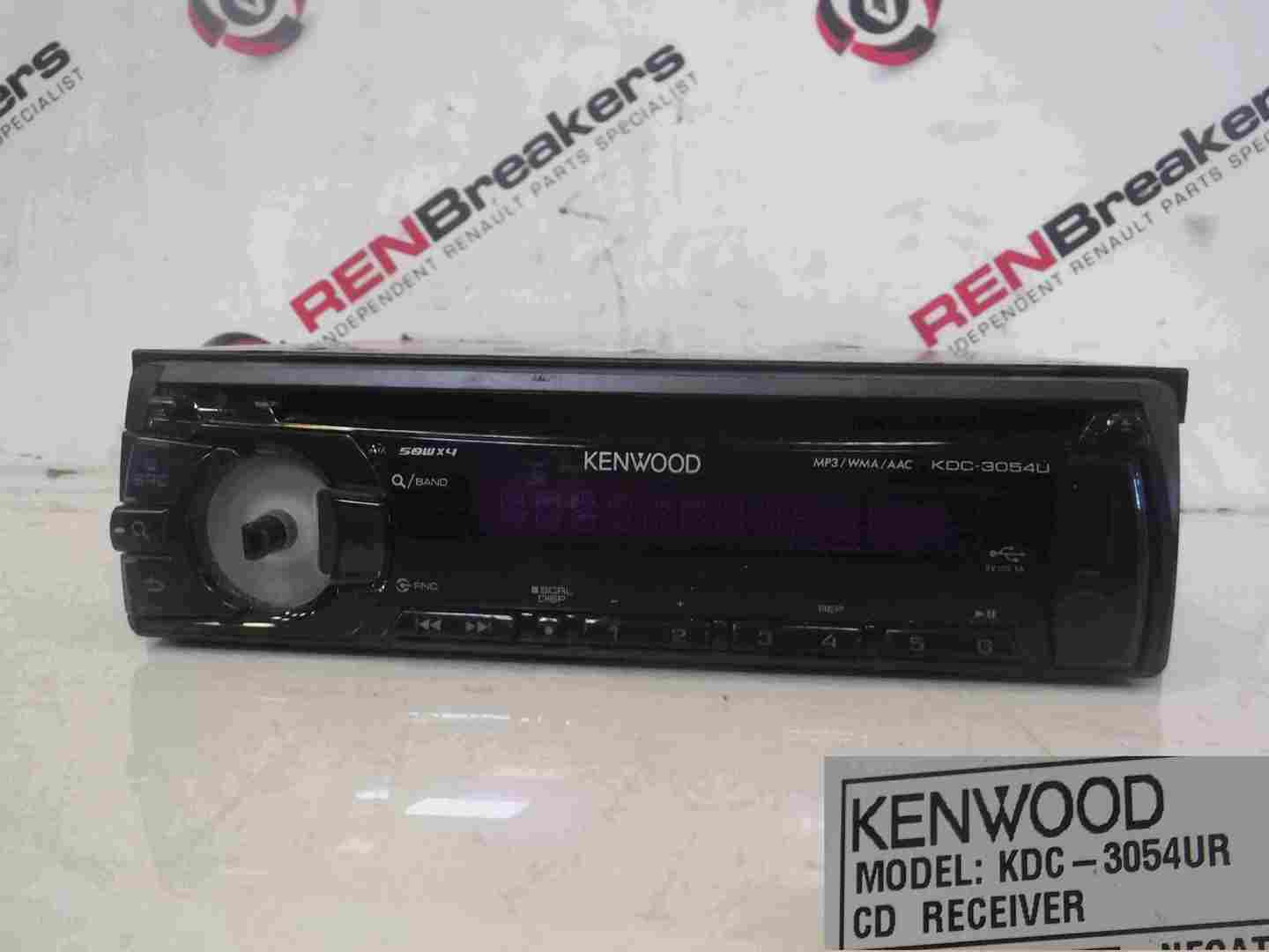 KDC3054U Radio Cd Player USB Aux Port KDC3054U