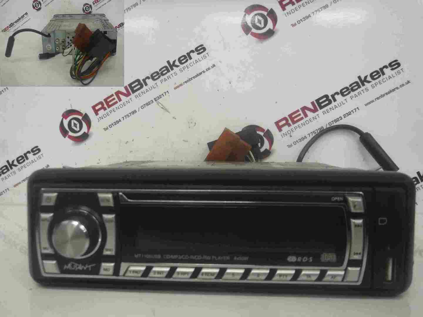 Mutant Radio Cd Player With USB Port MT1105