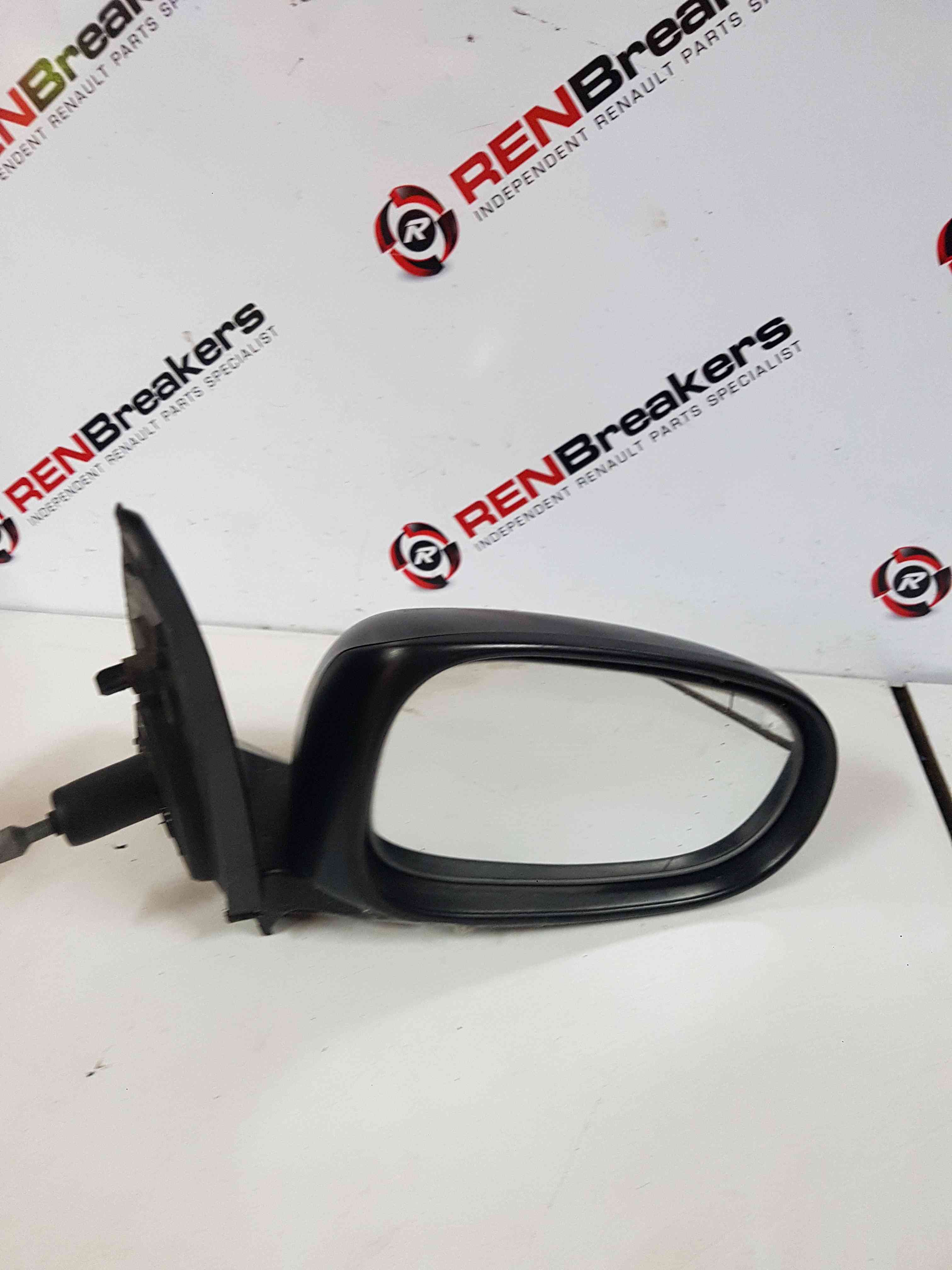 Thumb 3 Nissan Almera 2000-2006 Drivers Os Wing Mirror Plain Black Manual