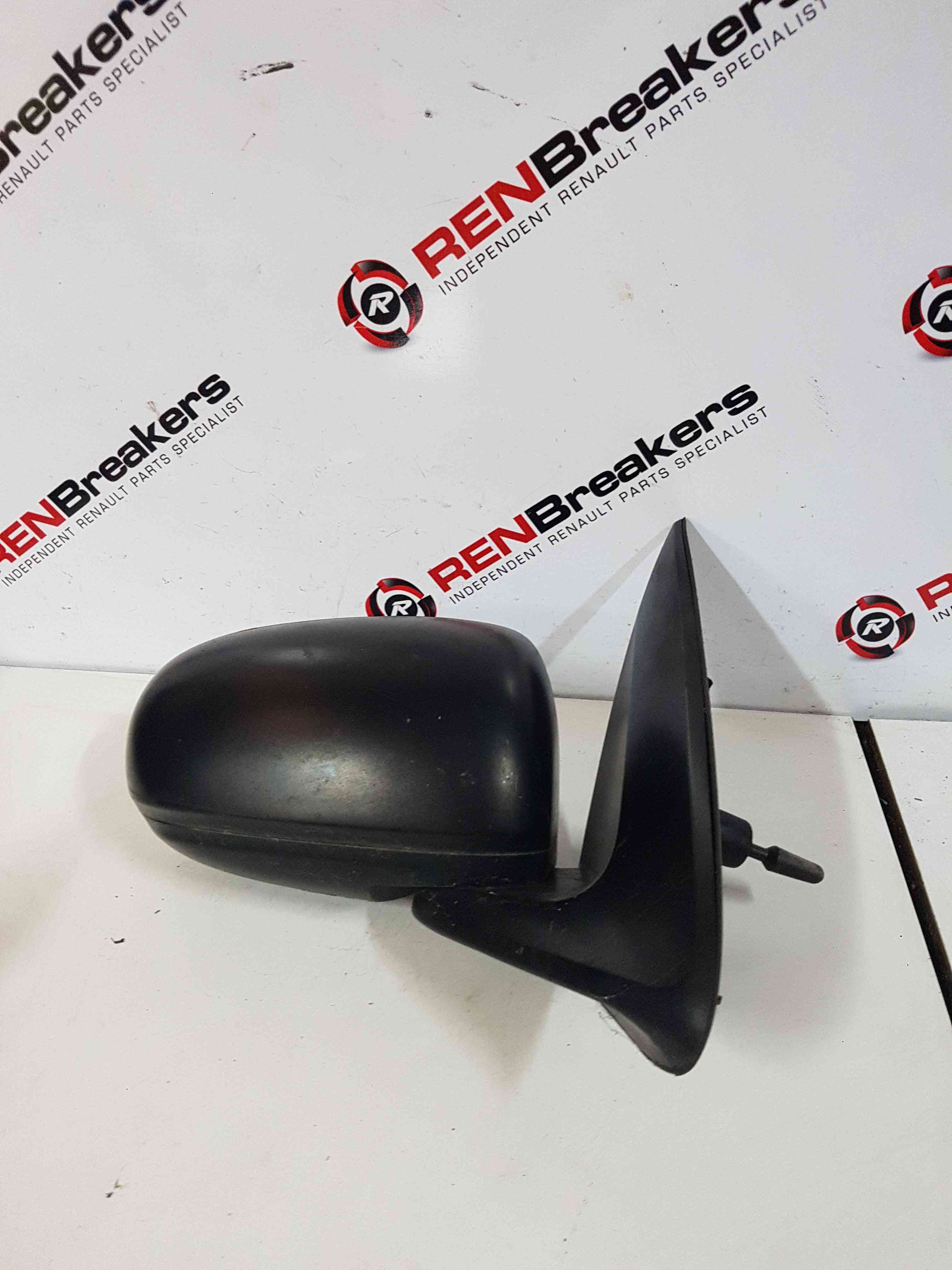 Thumb 5 Nissan Almera 2000-2006 Drivers Os Wing Mirror Plain Black Manual