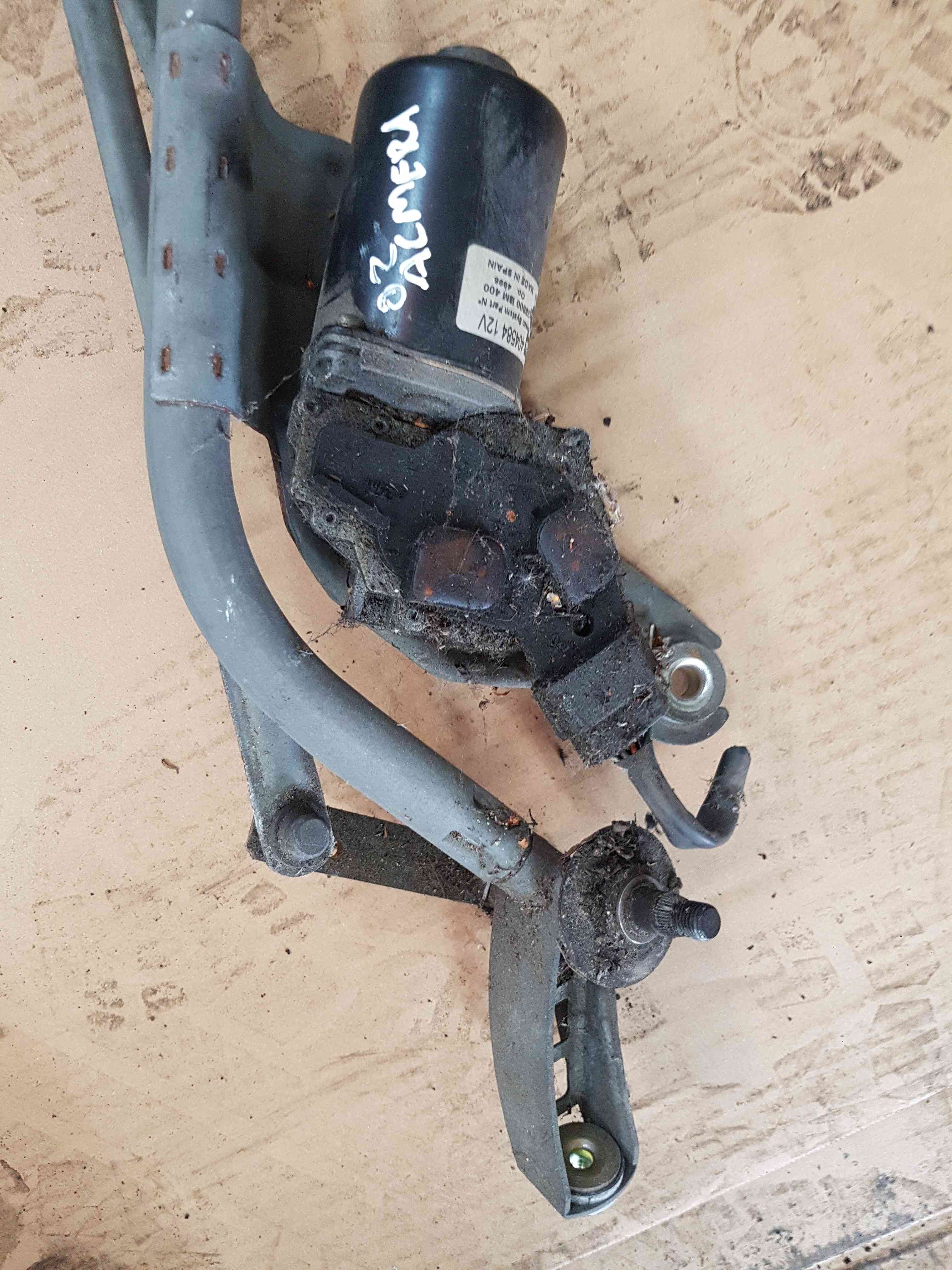 Thumb 4 Nissan Almera 2000-2006 Wiper Motor + Linkage