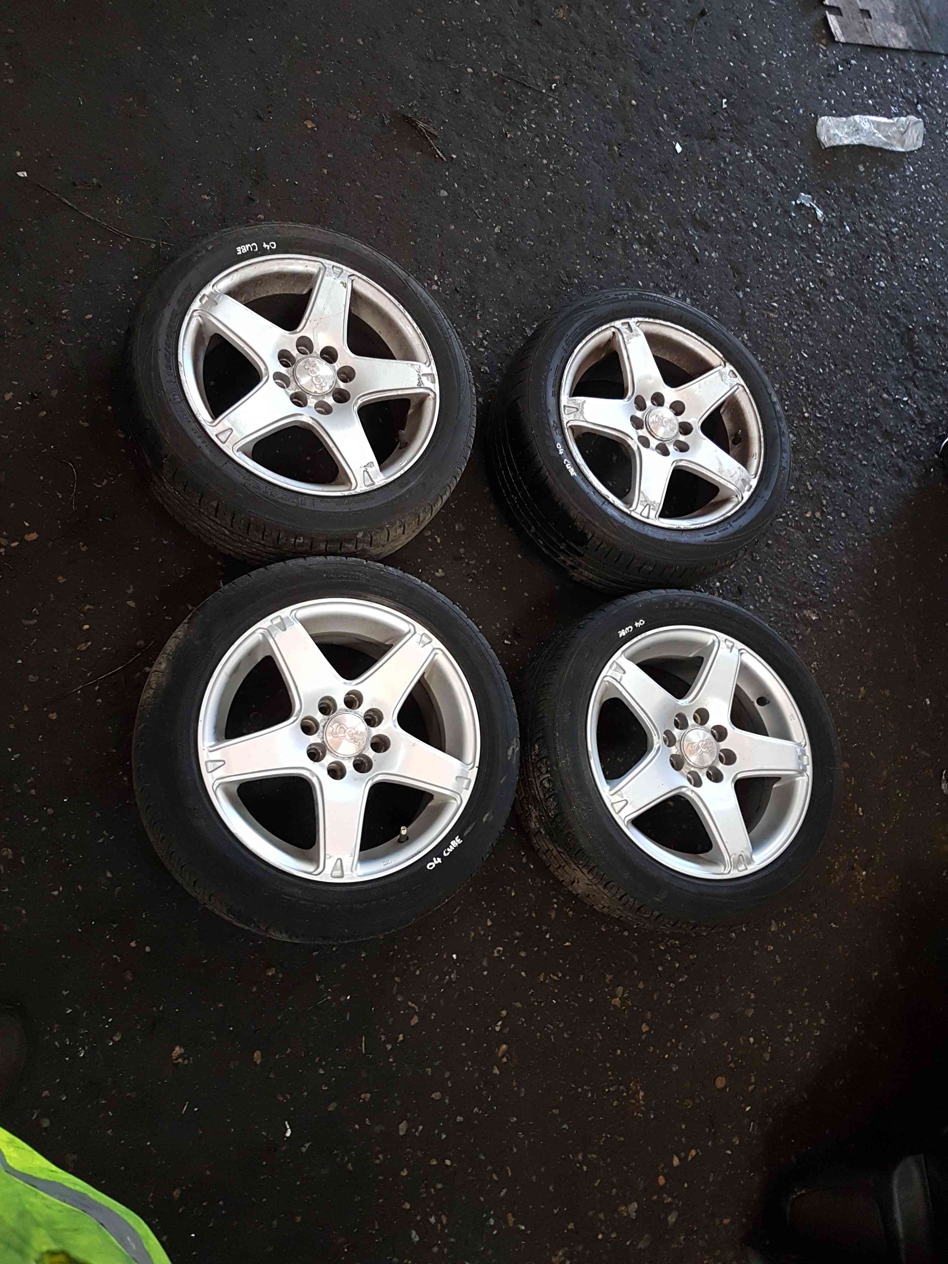 Thumb 2 Nissan Cube Z11 2002-2008 Alloy Wheels SET X4 15Inch 4/5