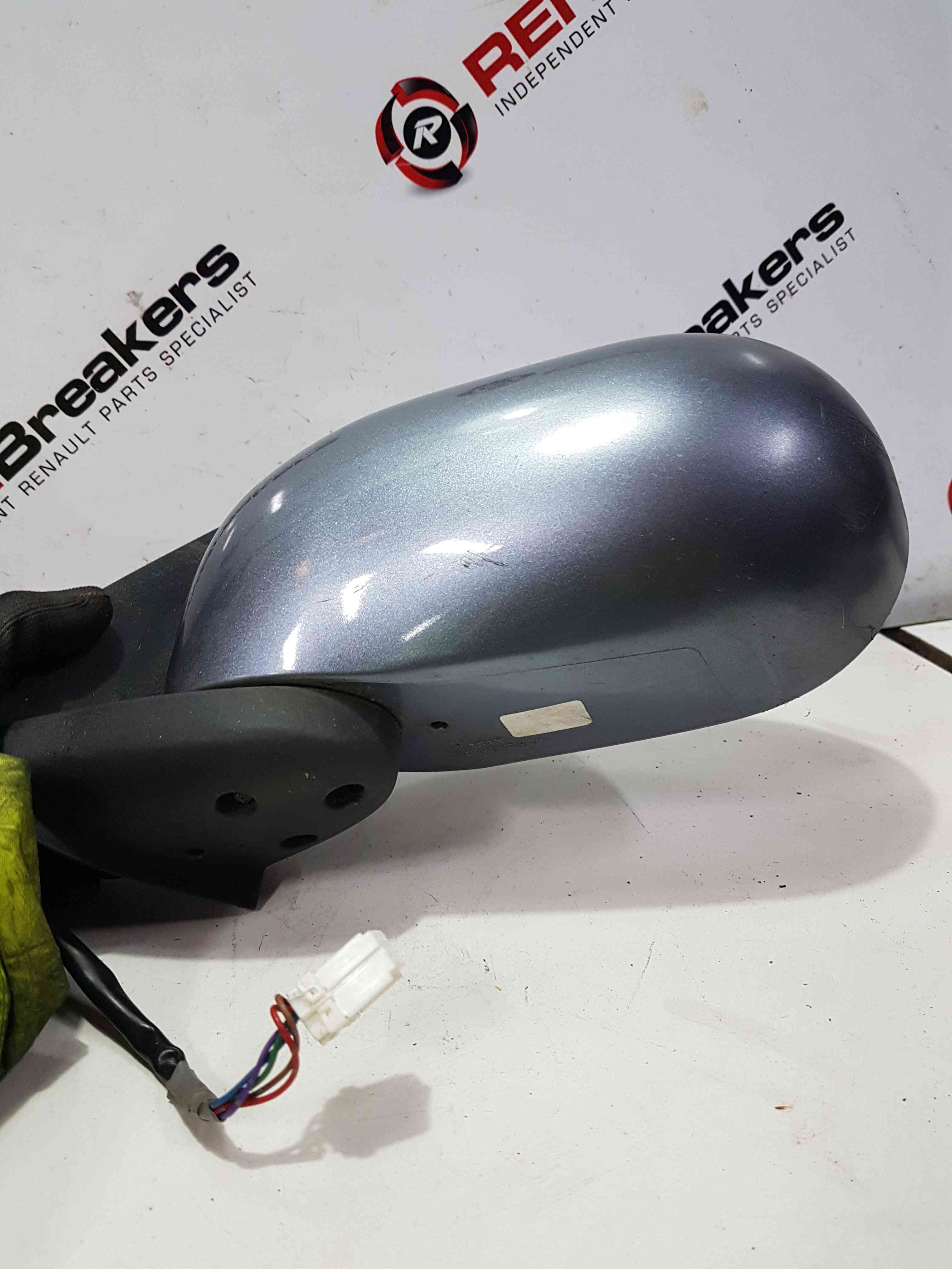 Thumb 7 Nissan Cube Z11 2002-2008 Passenger Ns Nsf Wing Mirror Purple B16 Blue Pearl