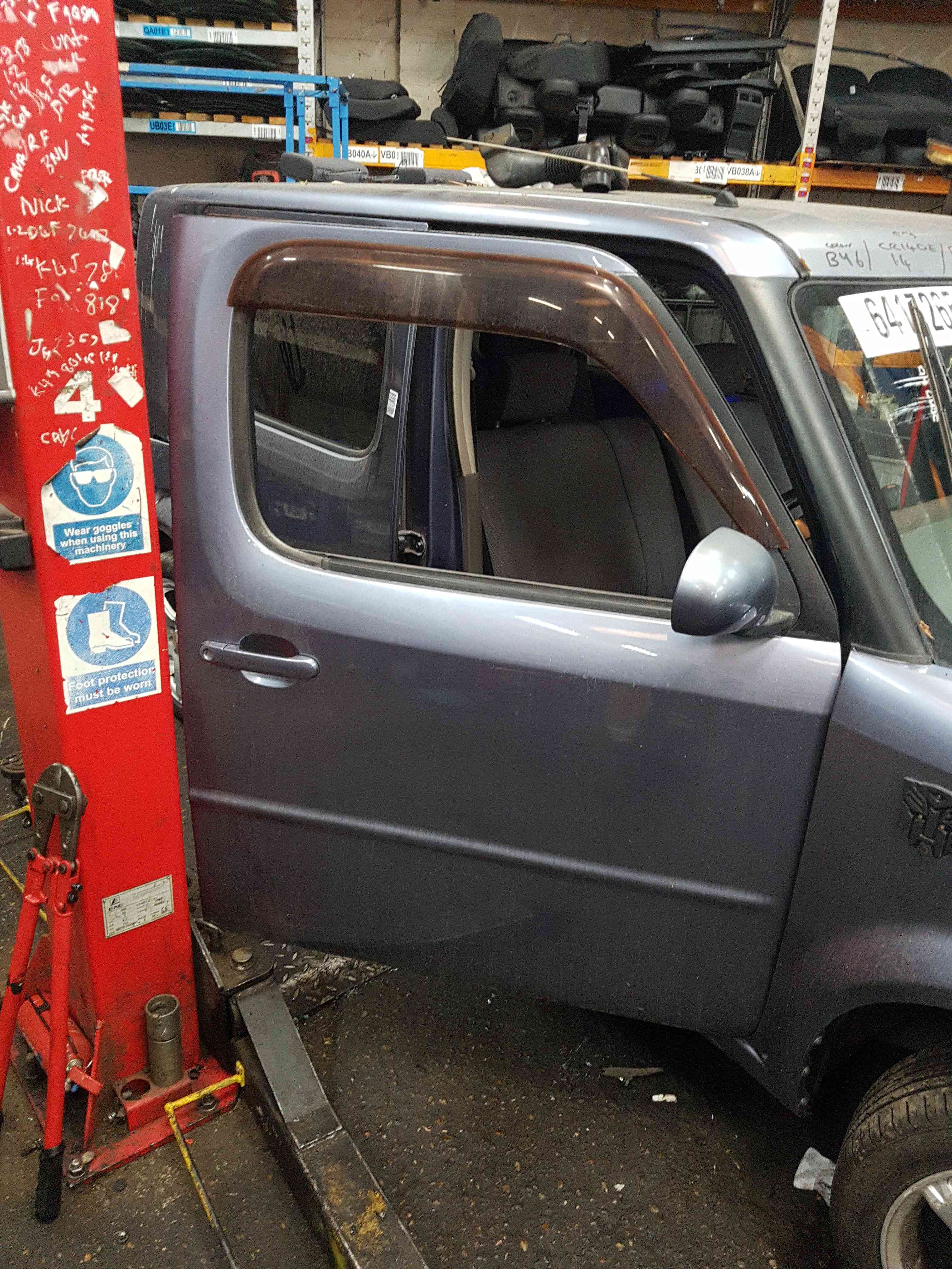 Thumb 2 Nissan Cube Z11 2002-2008 Drivers OSF Front Door Purple BY6
