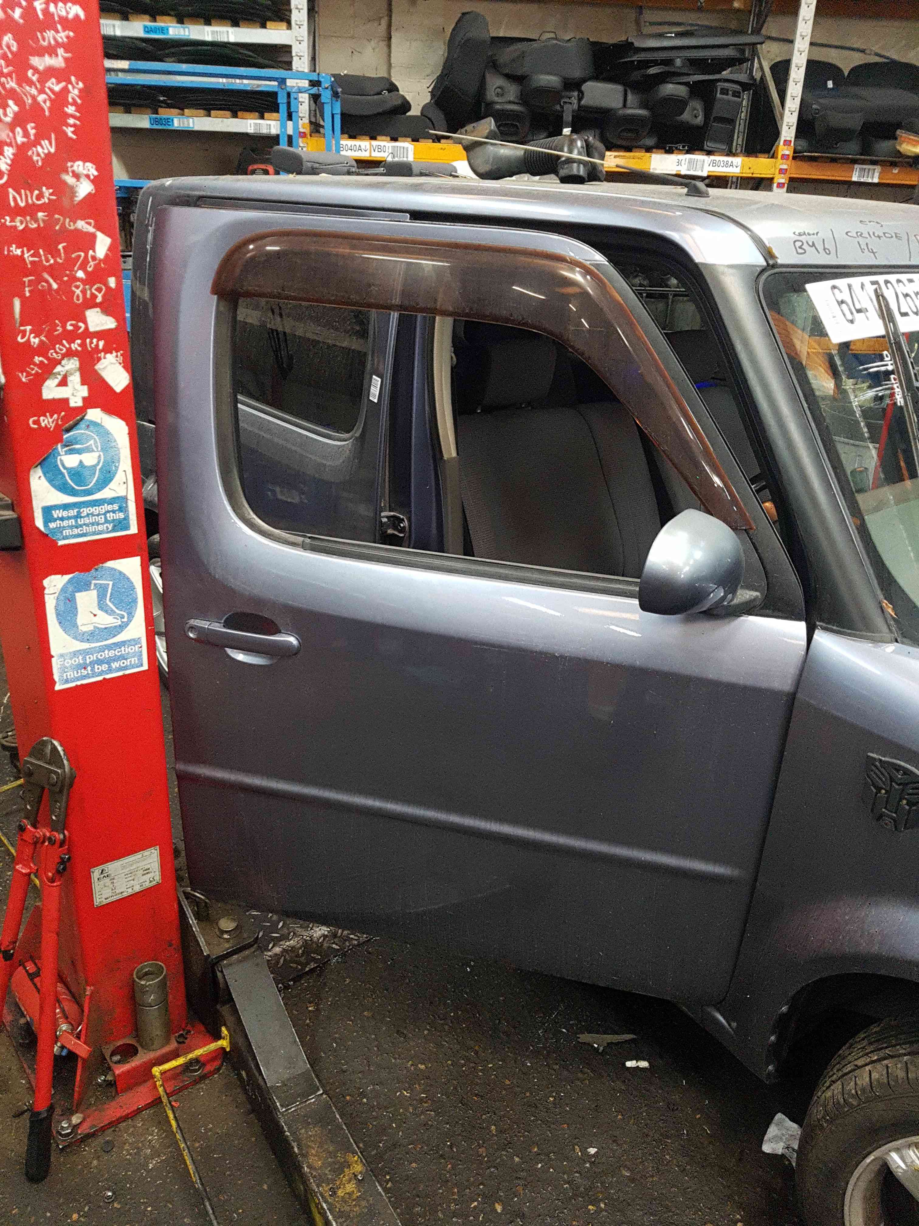 Thumb 3 Nissan Cube Z11 2002-2008 Drivers OSF Front Door Purple BY6