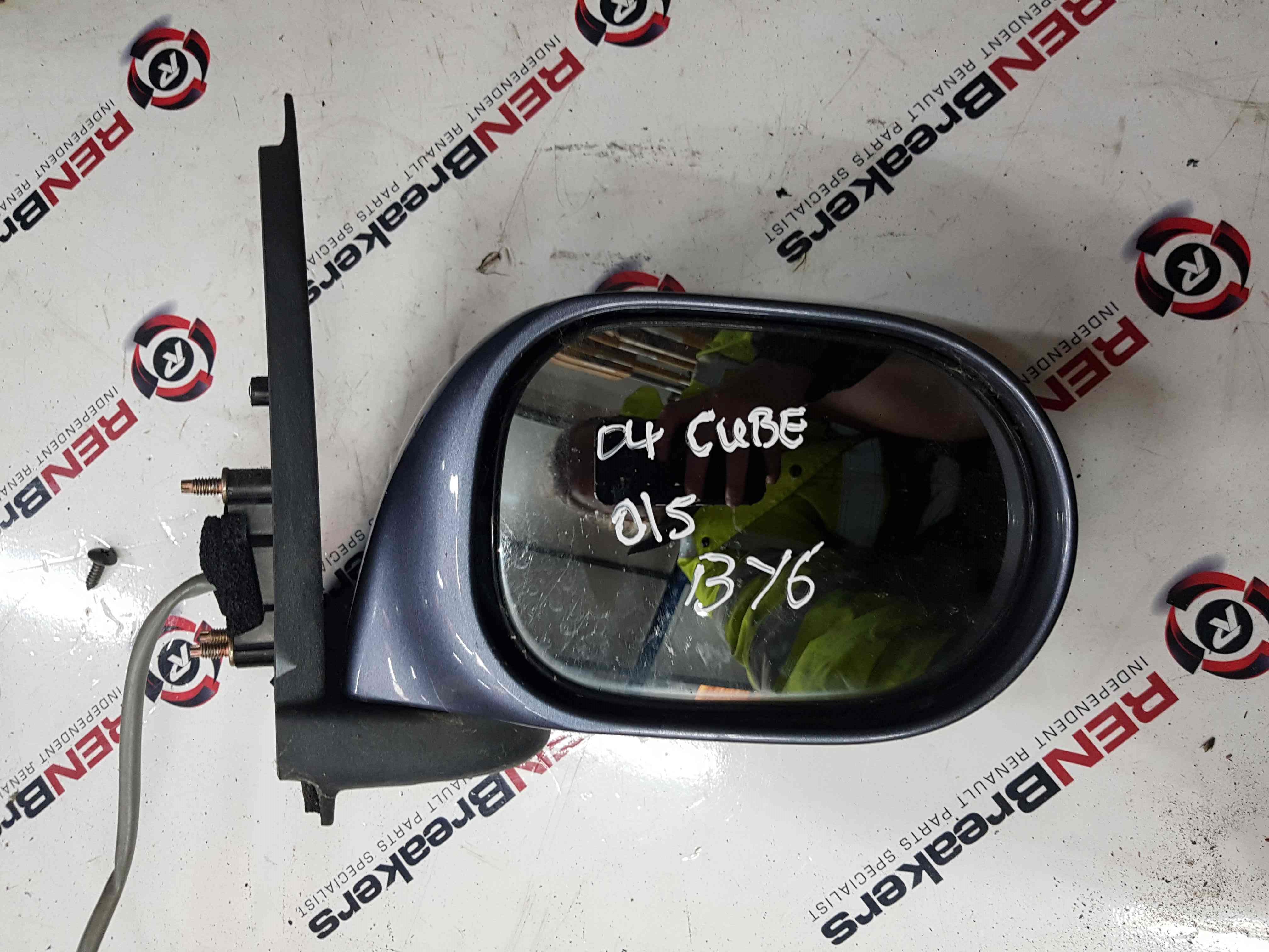Thumb 3 Nissan Cube Z11 2002-2008 Drivers Os Wing Mirror Purple BY6 Folding