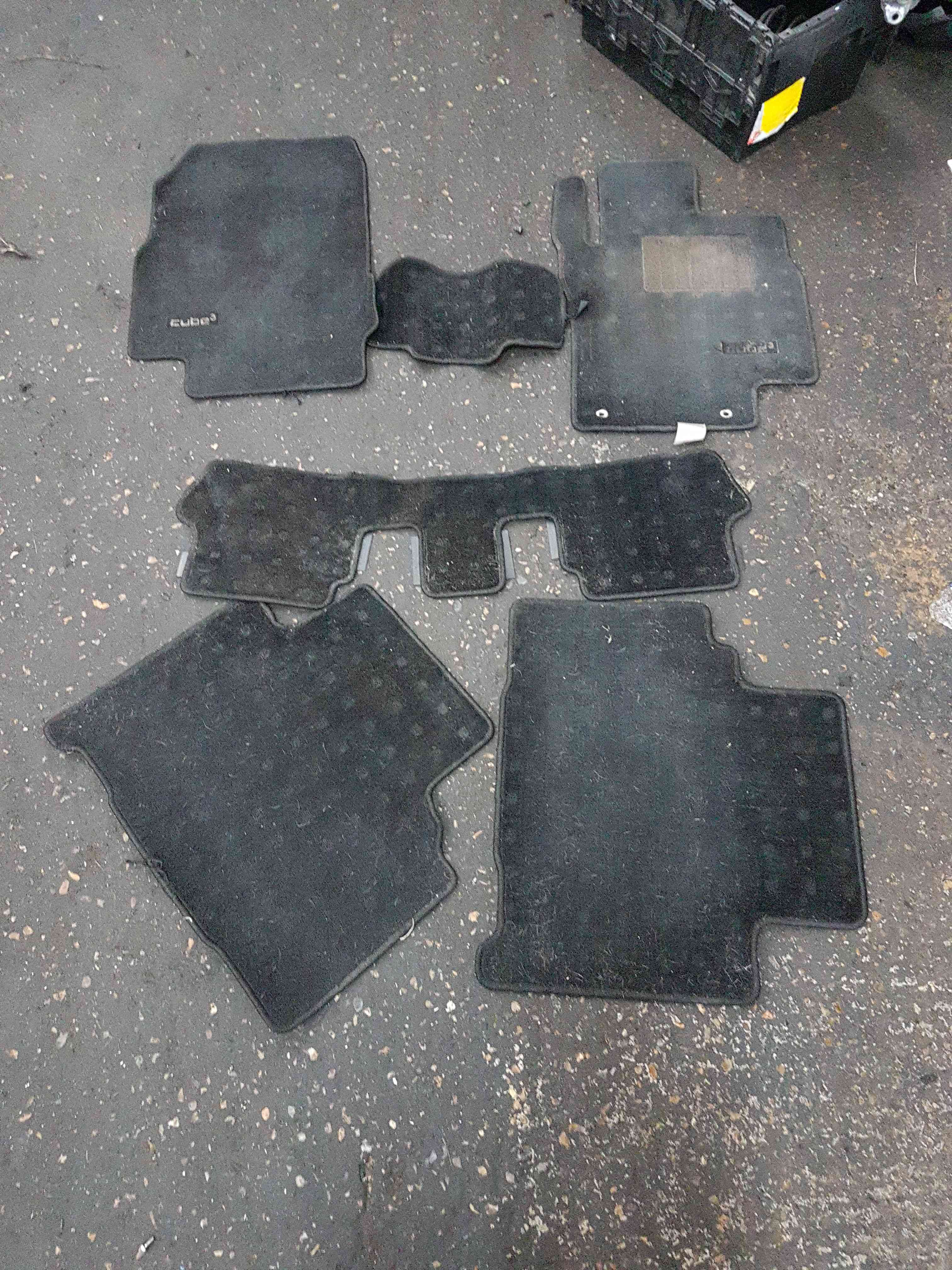 Thumb 3 Nissan Cube Z11 2002-2008 Floor Matts SET Front Middle Rear 
