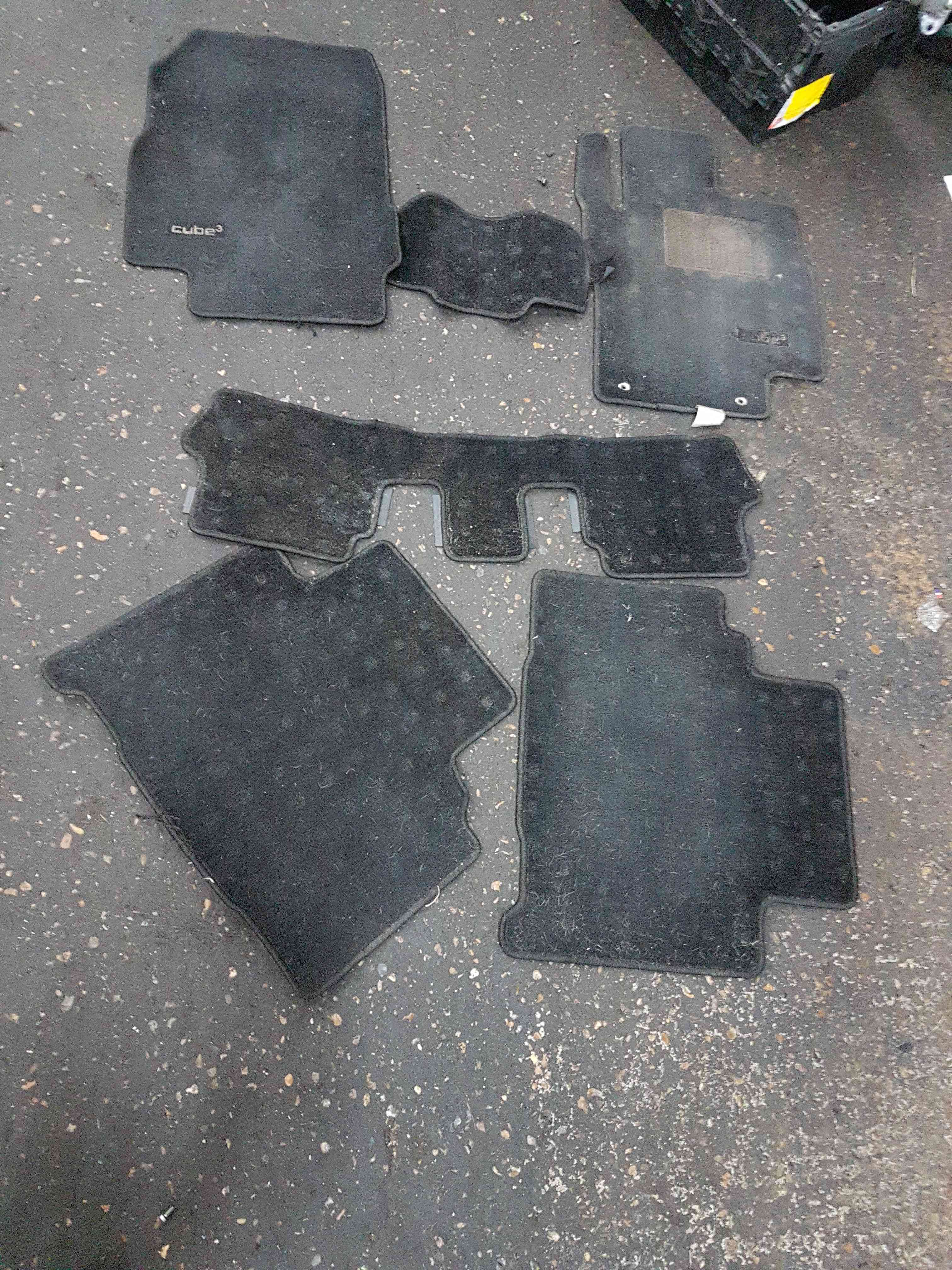 Thumb 10 Nissan Cube Z11 2002-2008 Floor Matts SET Front Middle Rear 