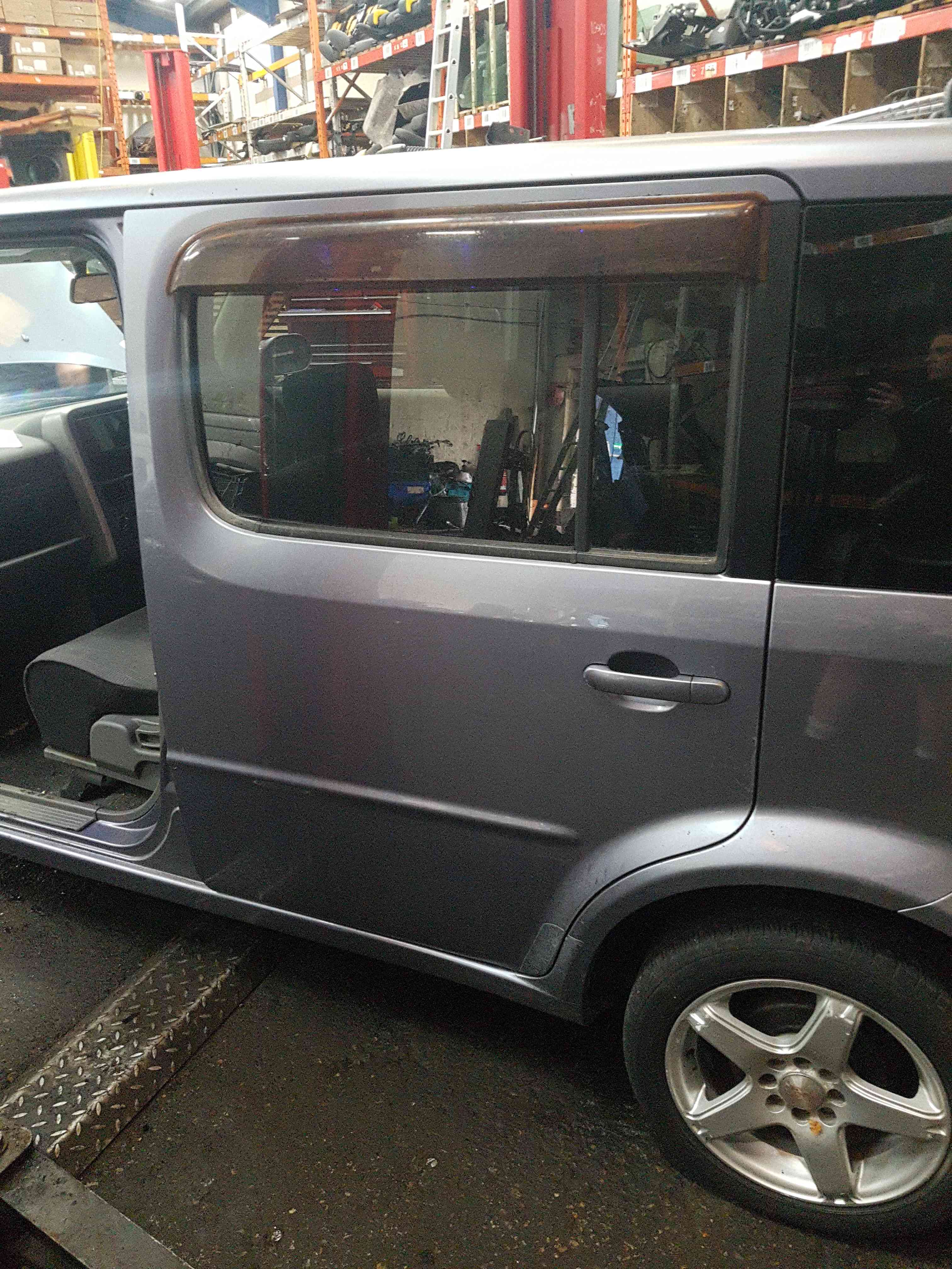 Thumb 2 Nissan Cube Z11 2002-2008 Passenger NSR Rear Door Purple BY6