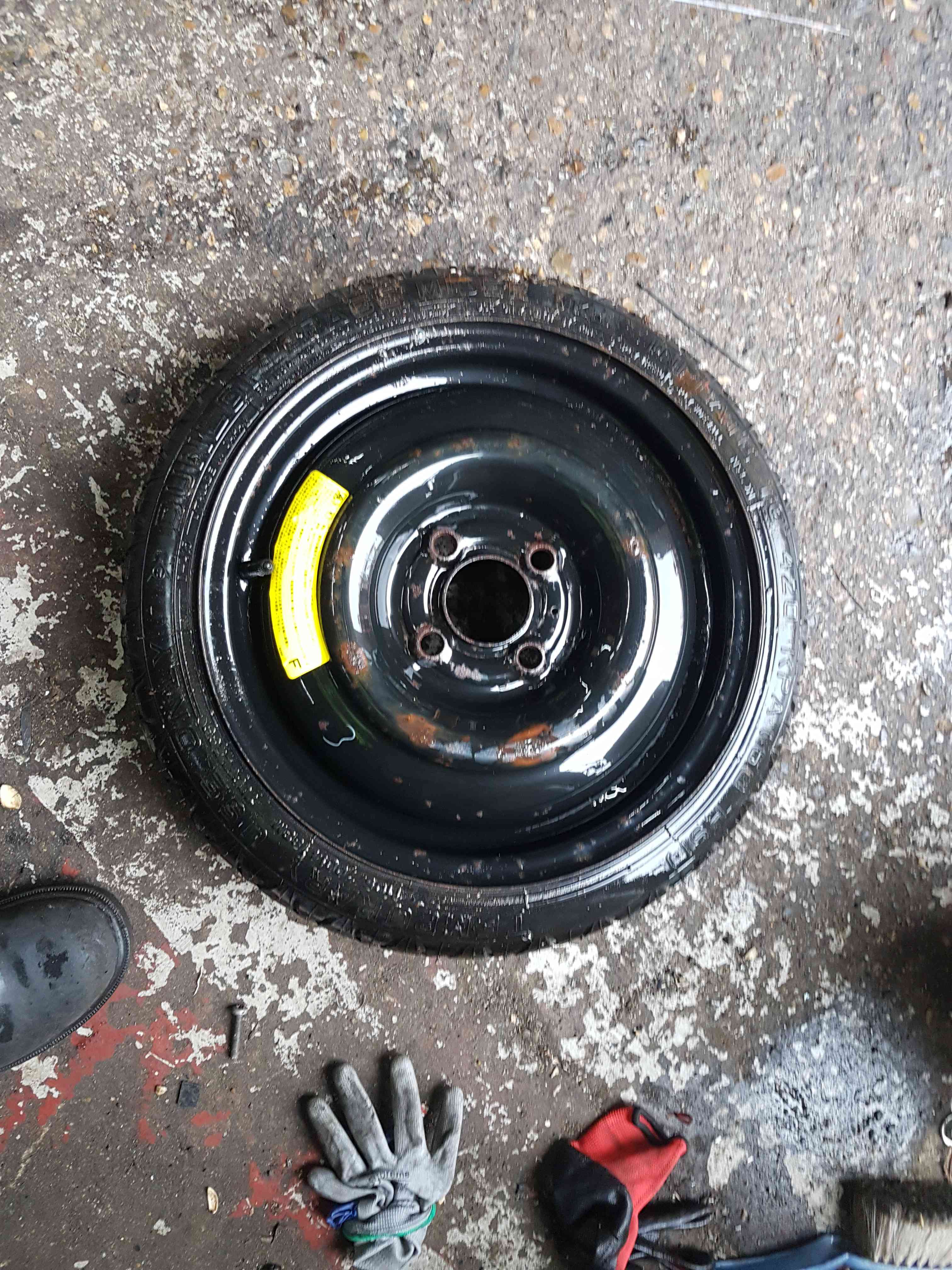 Thumb 2 Nissan Cube Z11 2002-2008 Space Saver Spare Wheel 105 70 14 4/5