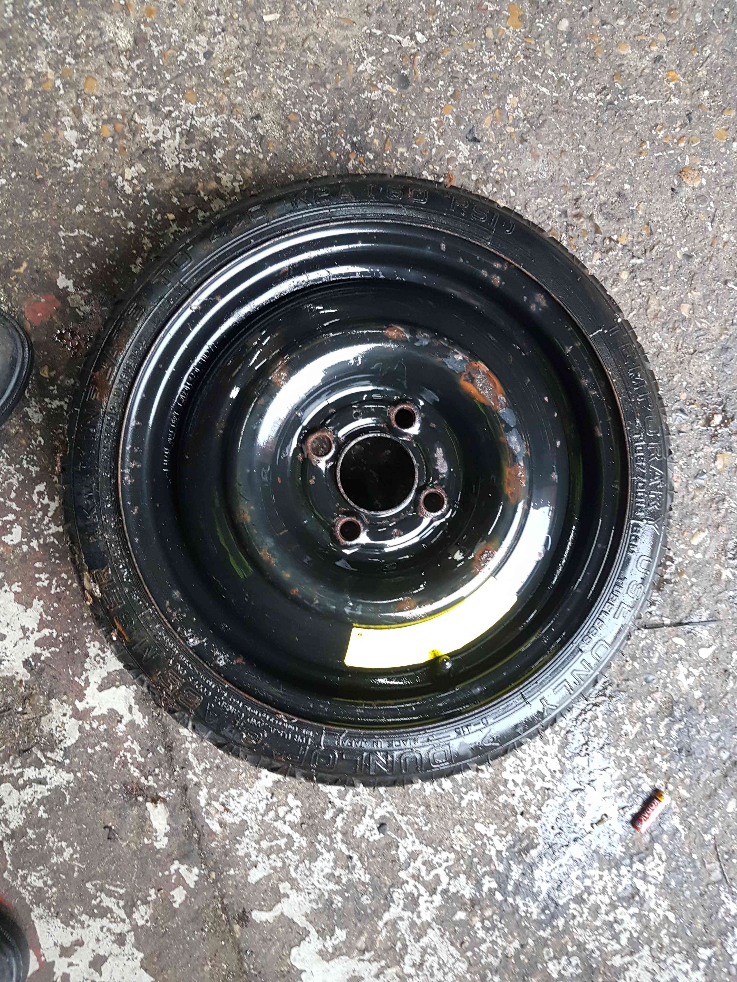 Thumb 11 Nissan Cube Z11 2002-2008 Space Saver Spare Wheel 105 70 14 4/5