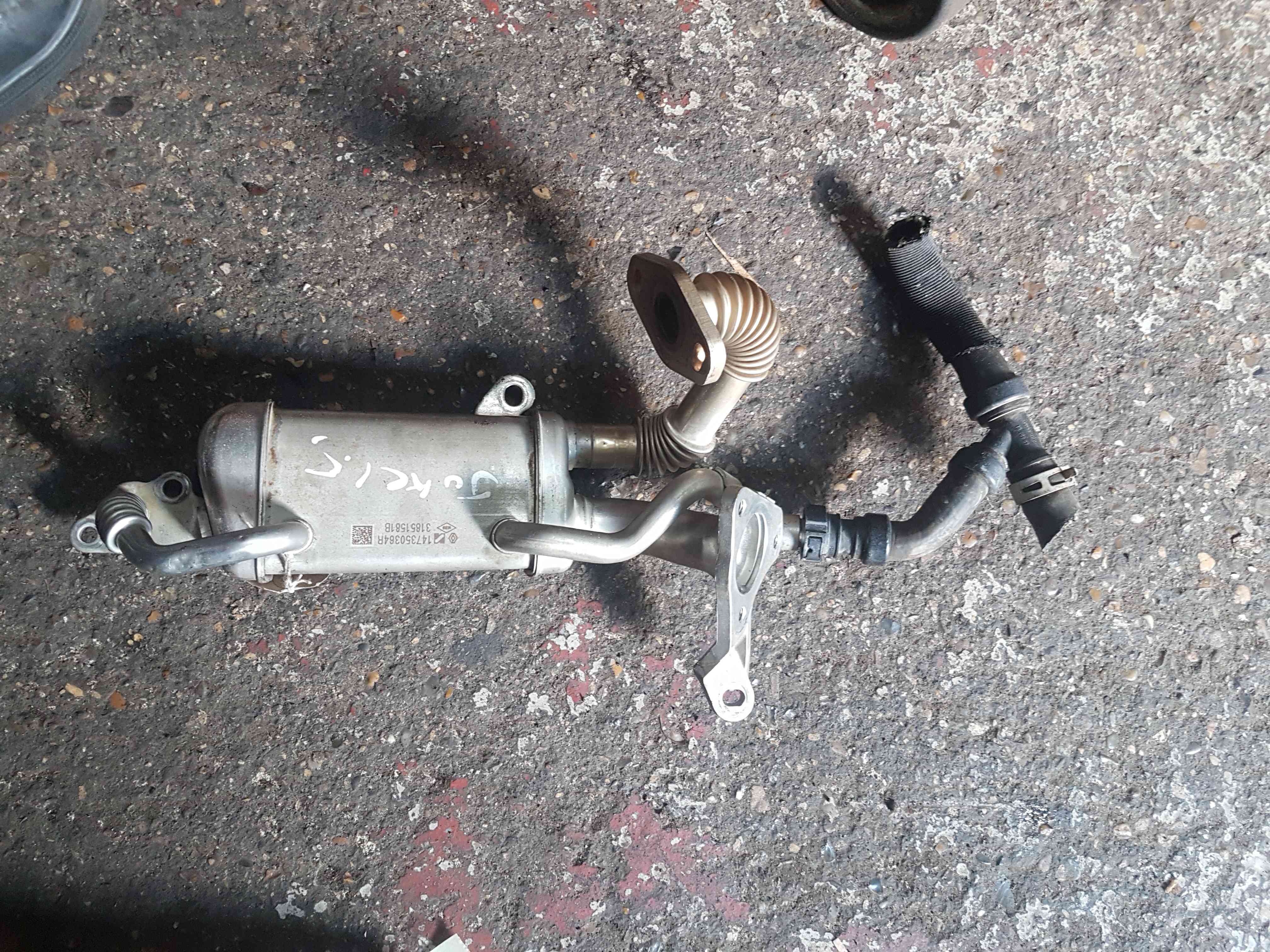 Thumb 2 Nissan Juke MK1 2010-2014 1.5 DCI Diesel EGR Valve Cooler 147350364R