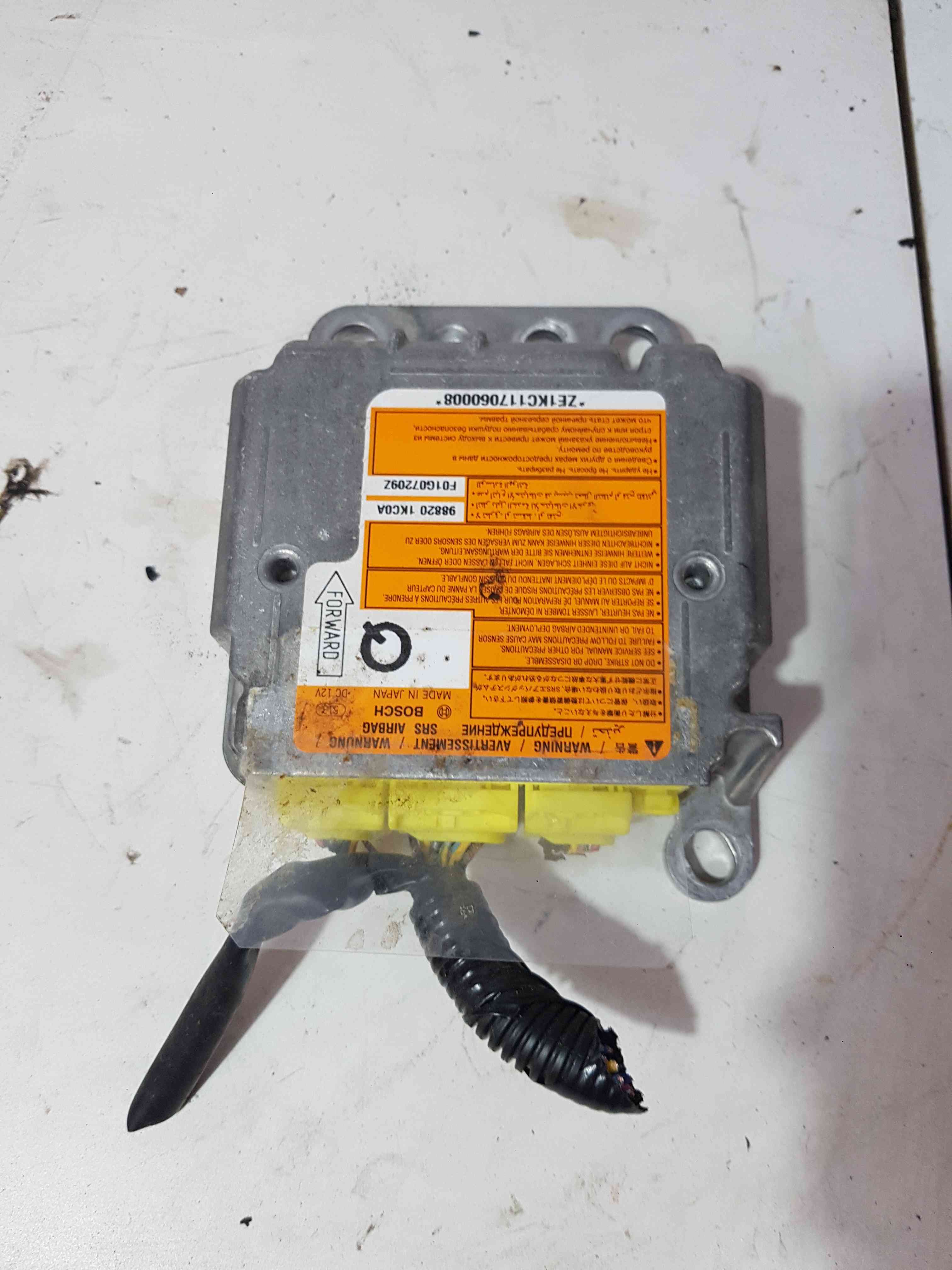 Thumb 5 Nissan Juke MK1 2010-2014 Airbag Module 988201KC0A