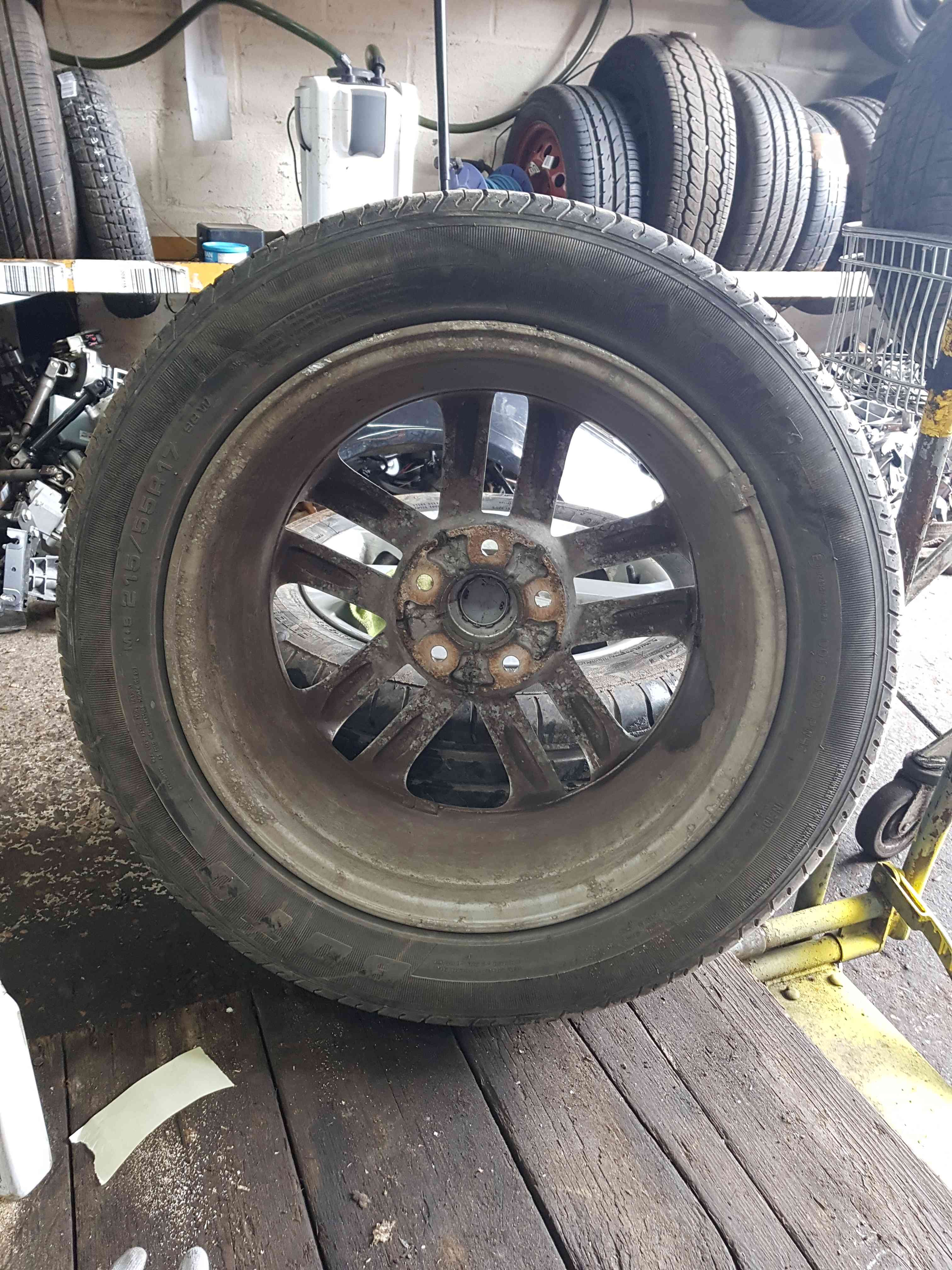 Thumb 8 Nissan Juke MK1 2010-2014 Alloy Wheel 17Inch 4/5 