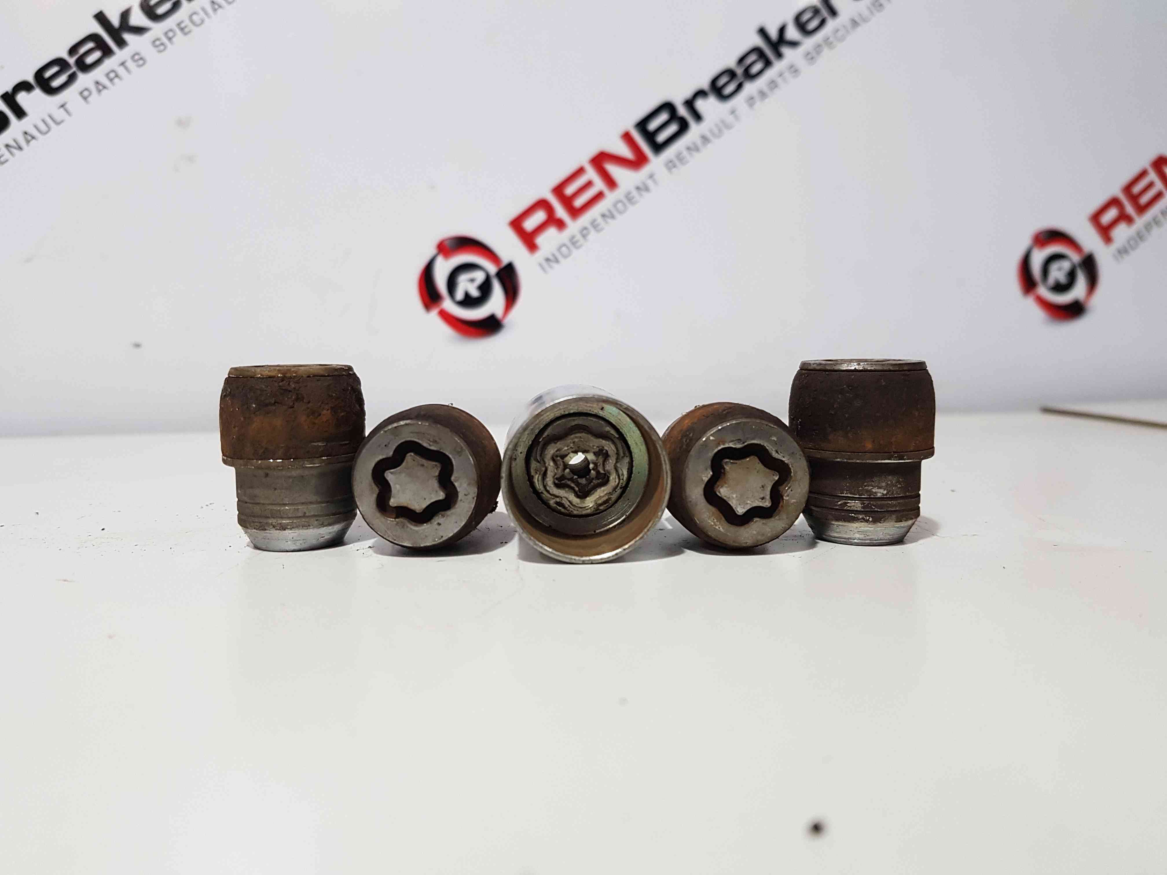 Thumb 2 Nissan Juke MK1 2010-2014 Alloy Wheel Locking NUT Set Locker Security KEY 3/5