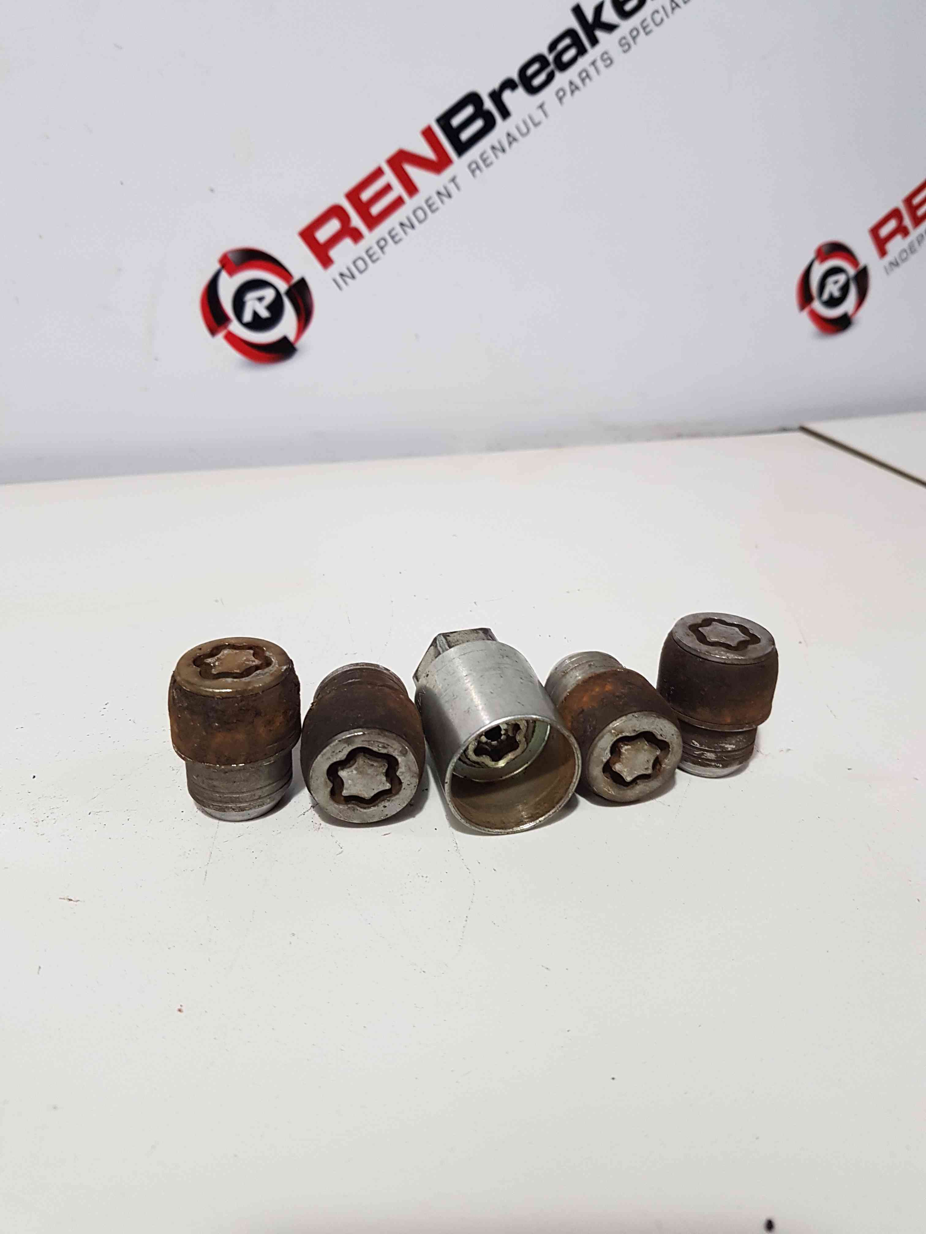 Thumb 11 Nissan Juke MK1 2010-2014 Alloy Wheel Locking NUT Set Locker Security KEY 3/5