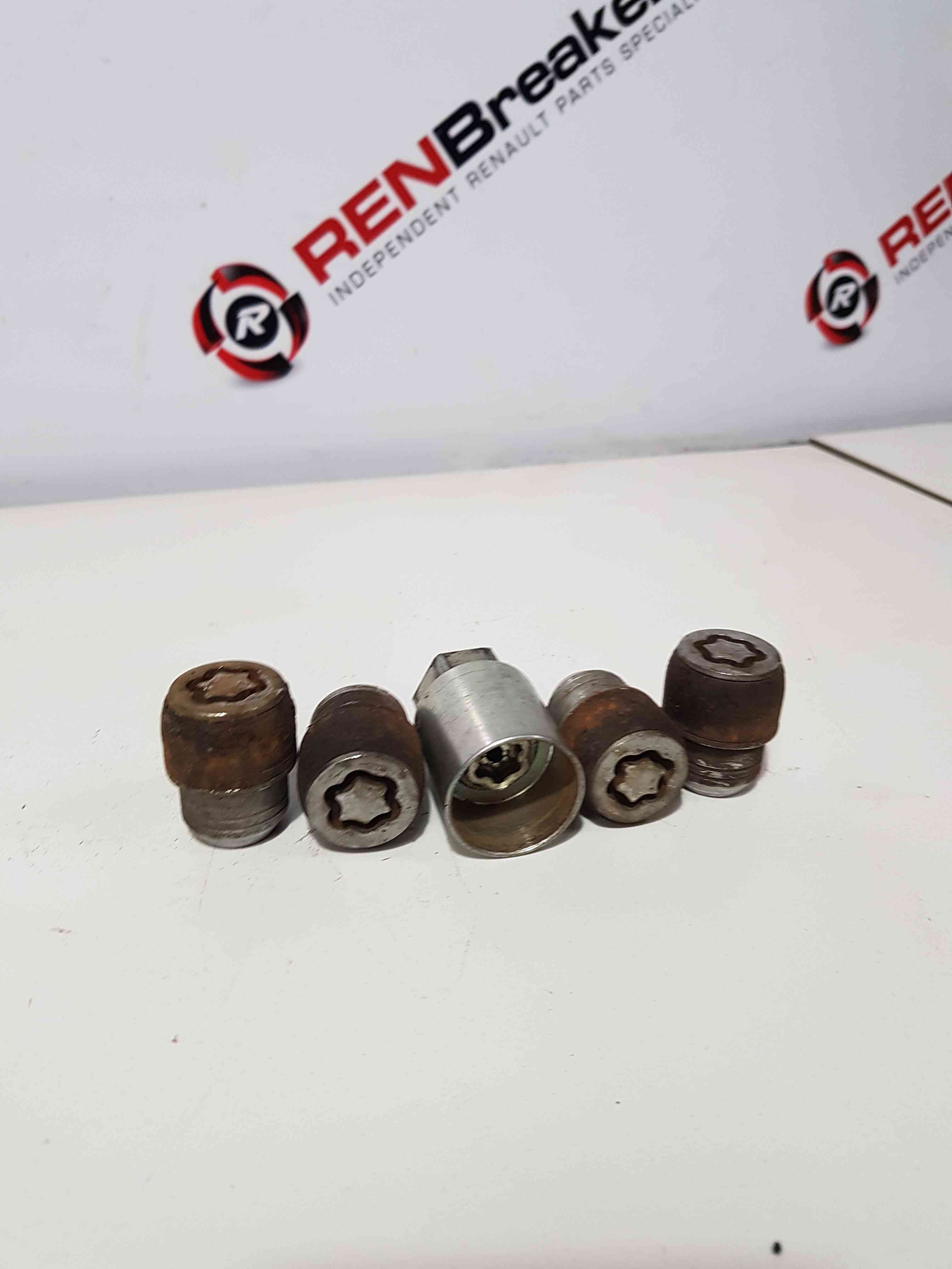 Thumb 12 Nissan Juke MK1 2010-2014 Alloy Wheel Locking NUT Set Locker Security KEY 3/5