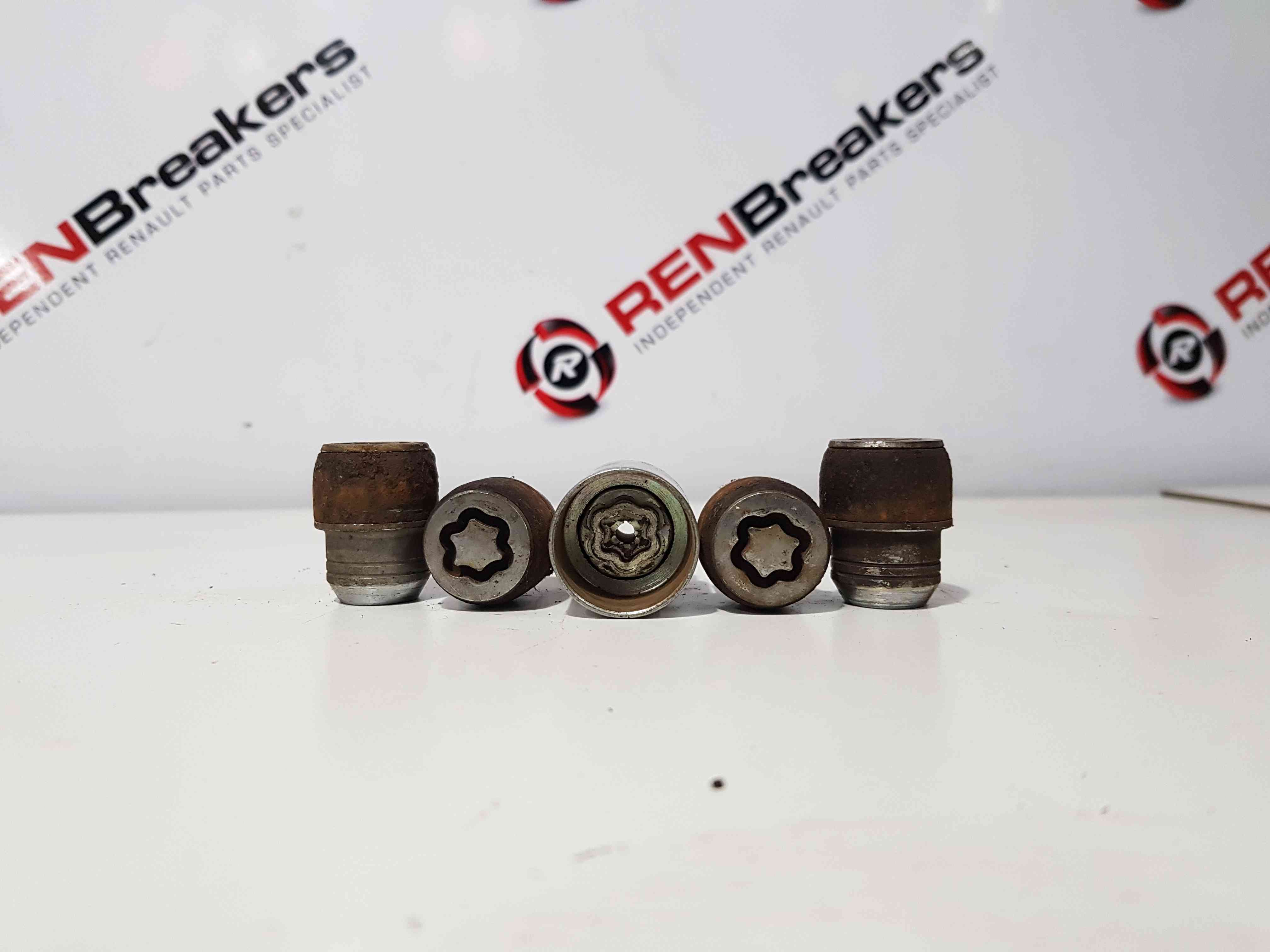 Thumb 3 Nissan Juke MK1 2010-2014 Alloy Wheel Locking NUT Set Locker Security KEY 3/5