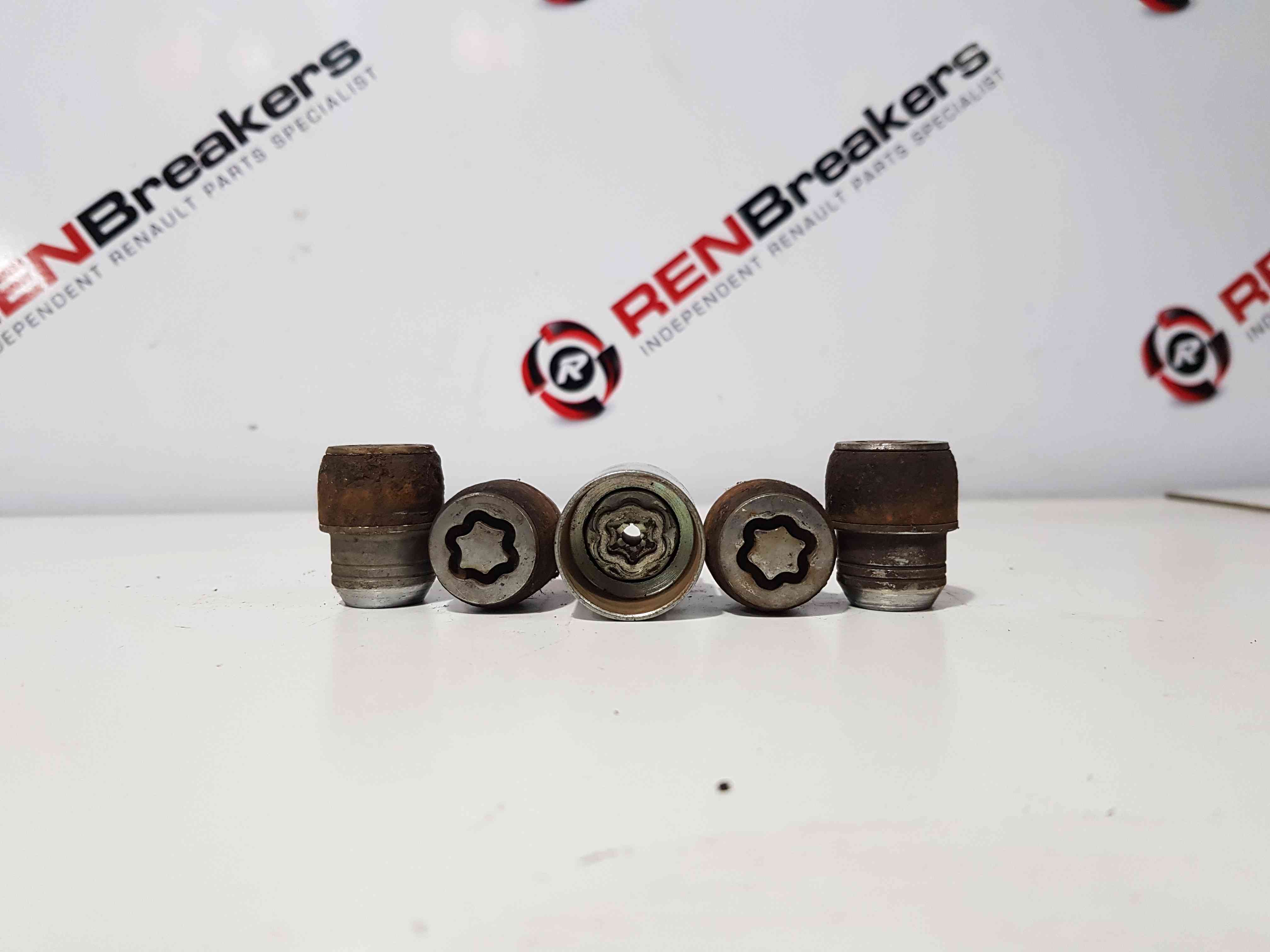 Thumb 4 Nissan Juke MK1 2010-2014 Alloy Wheel Locking NUT Set Locker Security KEY 3/5