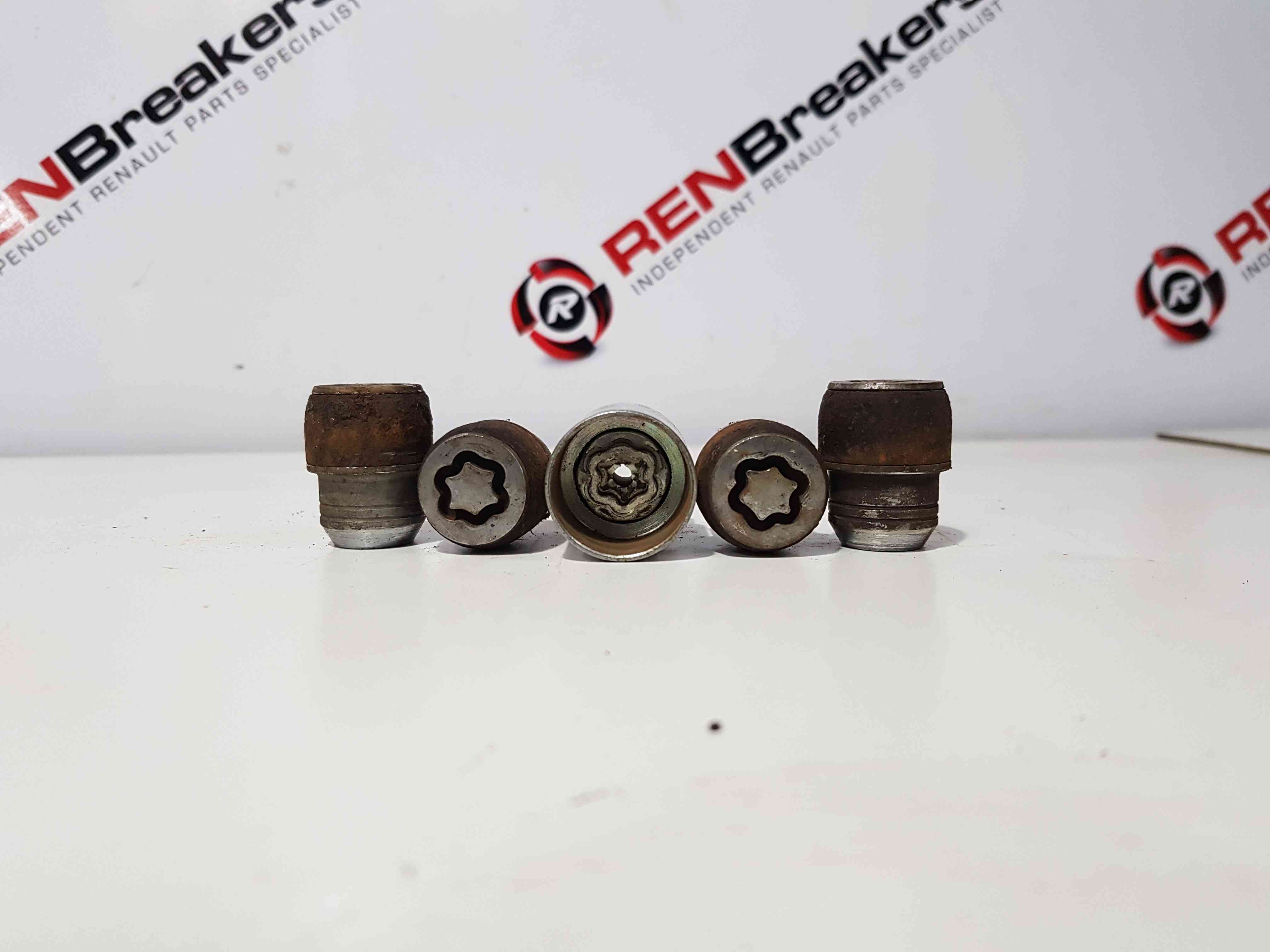 Thumb 5 Nissan Juke MK1 2010-2014 Alloy Wheel Locking NUT Set Locker Security KEY 3/5