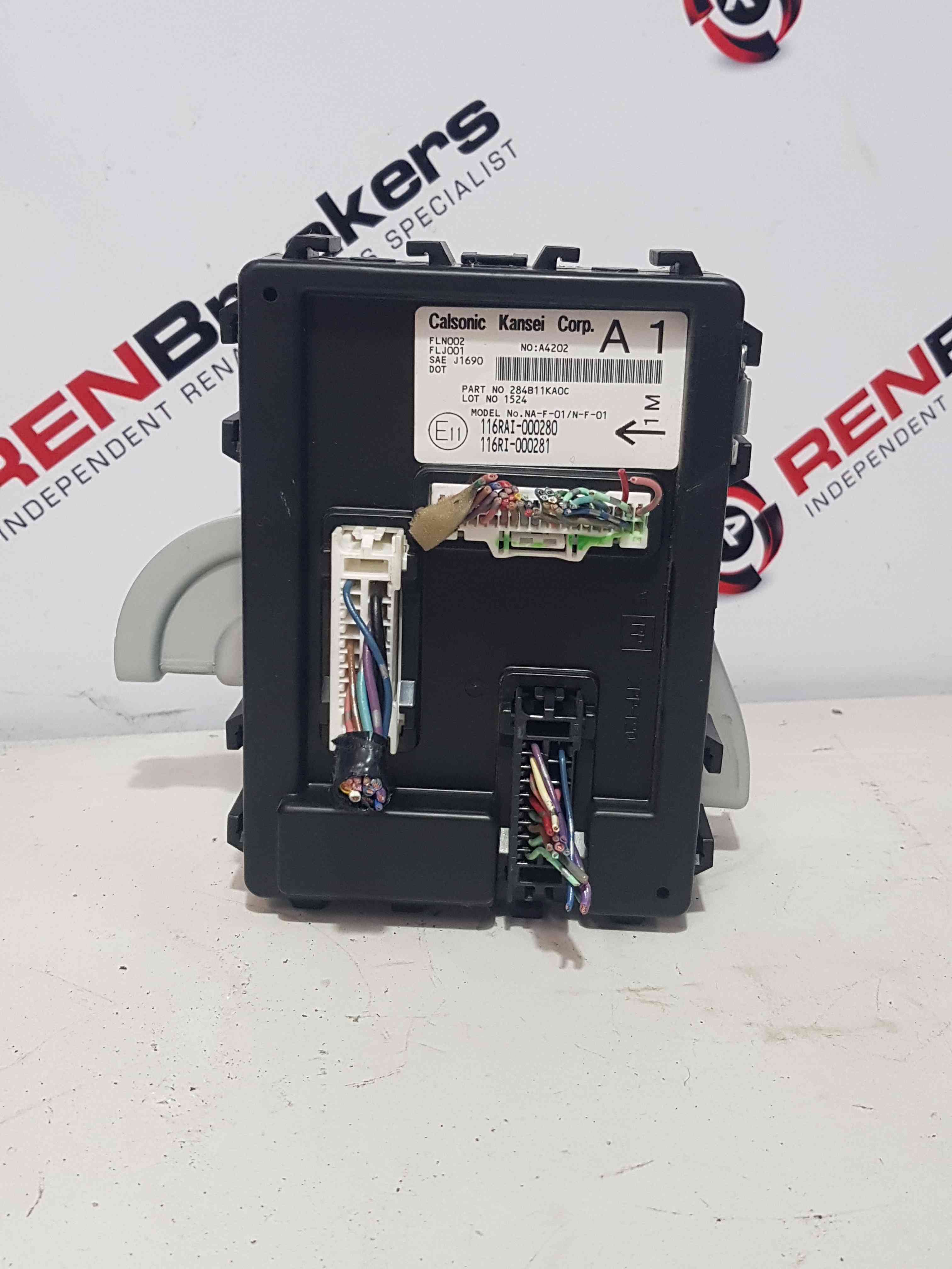 Thumb 7 Nissan Juke MK1 2010-2014 BCM Body Control Module ECU 284B11kaoc