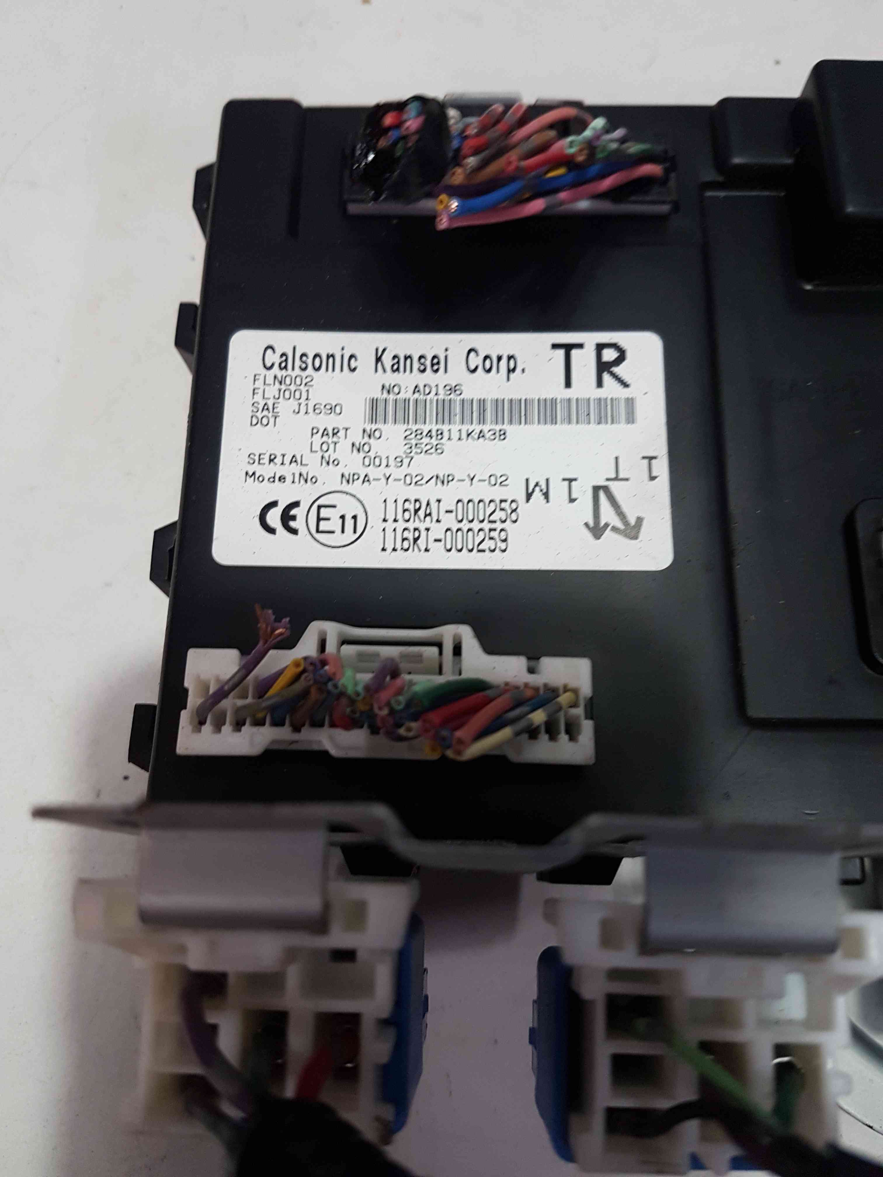 Thumb 4 Nissan Juke MK1 2010-2014 BCM Body Control Module ECU 284B11KA3B