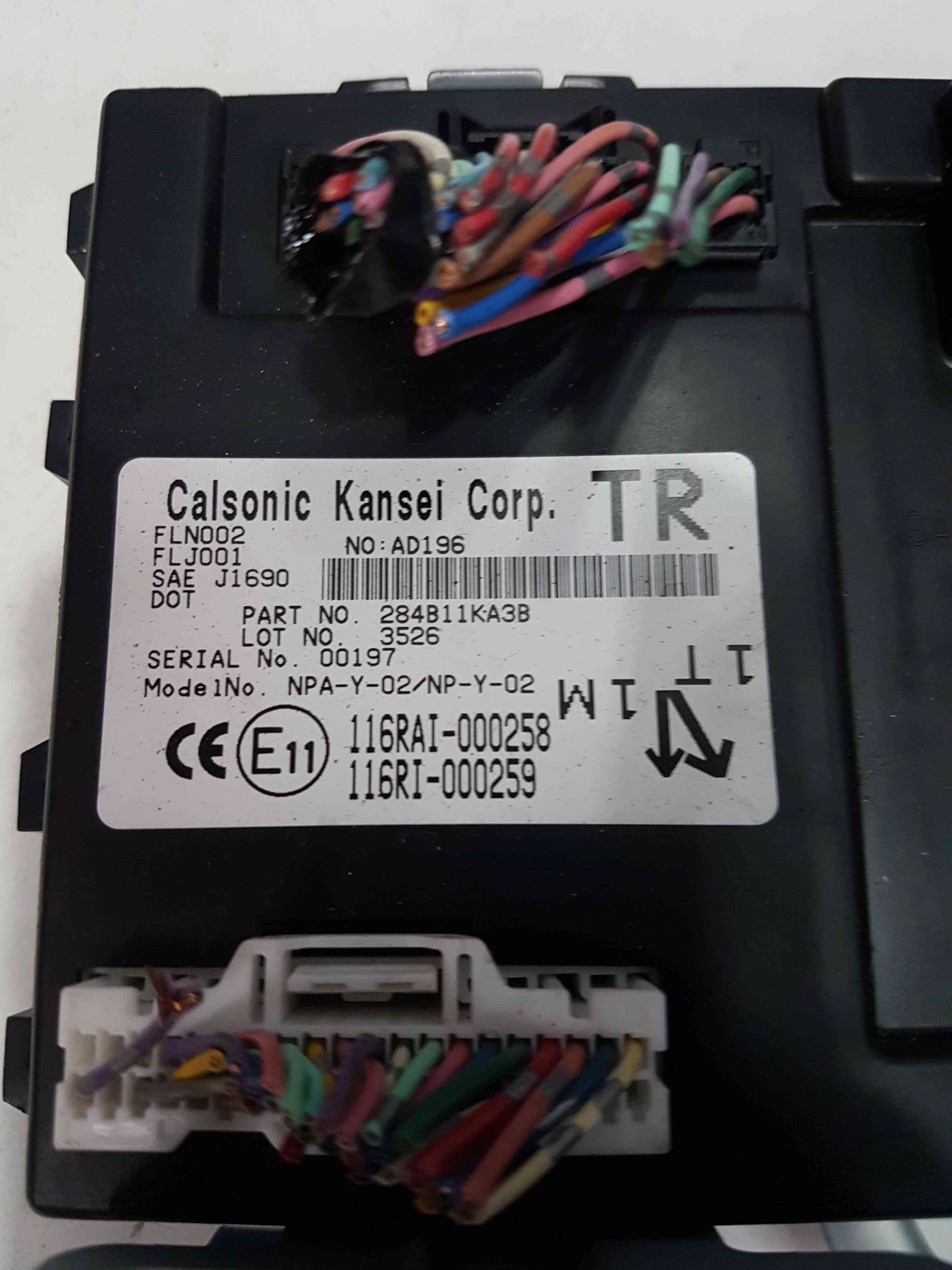 Thumb 5 Nissan Juke MK1 2010-2014 BCM Body Control Module ECU 284B11KA3B
