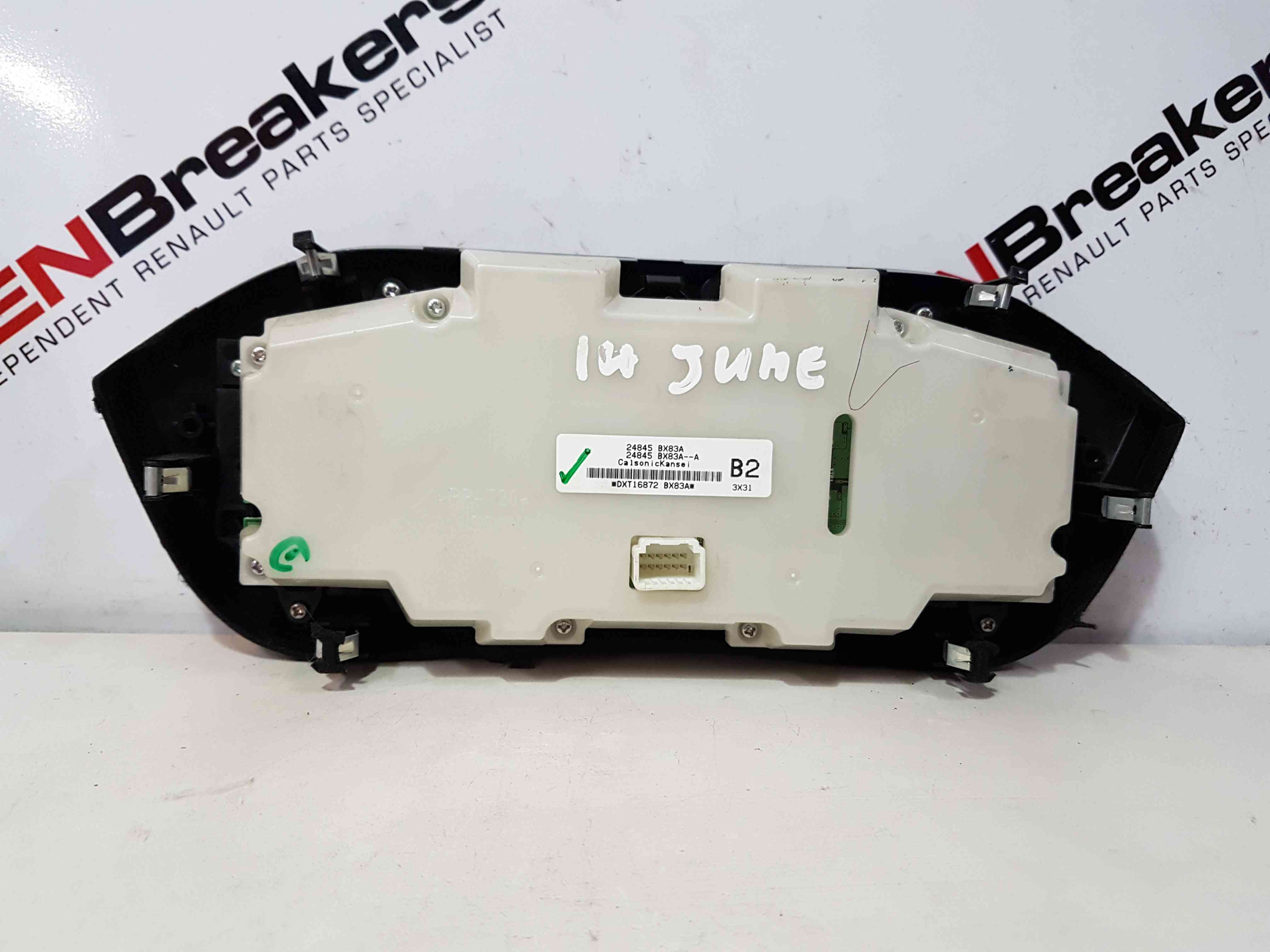 Thumb 7 Nissan Juke MK1 2010-2014 Climate Controls Heater Controls Panel 24845BX83A