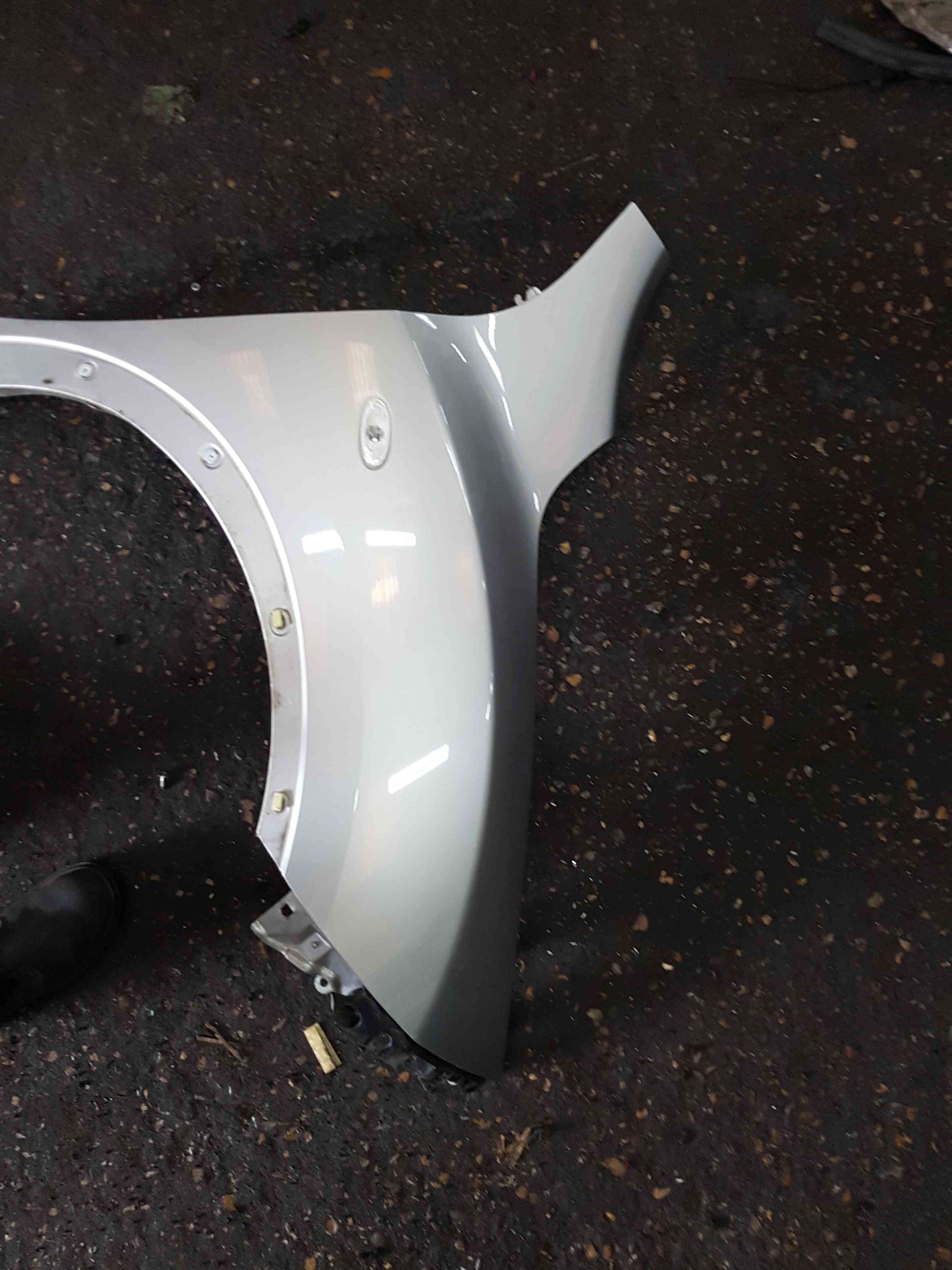 Thumb 4 Nissan Juke MK1 2010-2014 Driver OS Wing KYO Silver Metallic
