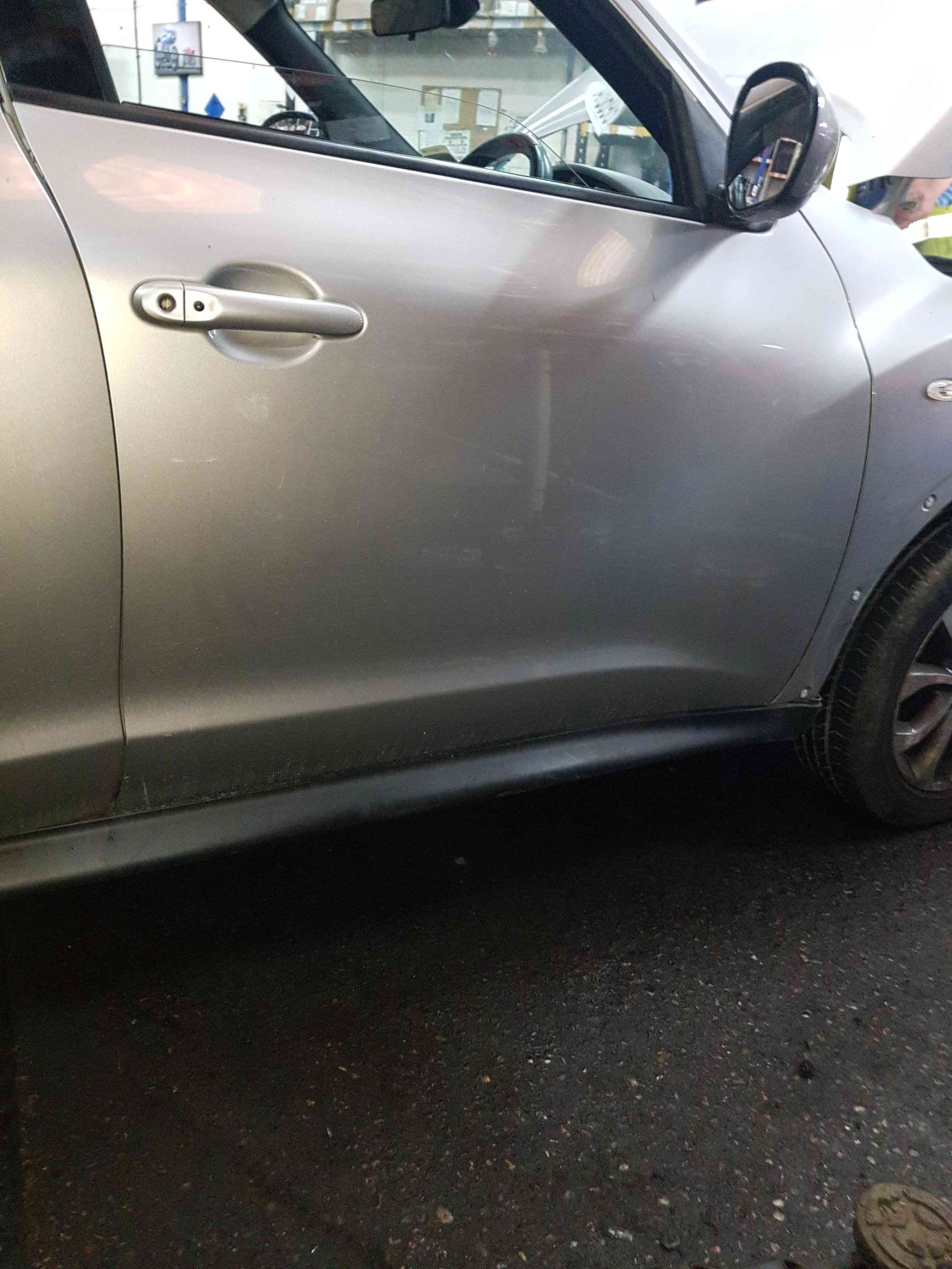 Thumb 3 Nissan Juke MK1 2010-2014 Drivers OSF Front Door Silver KY0