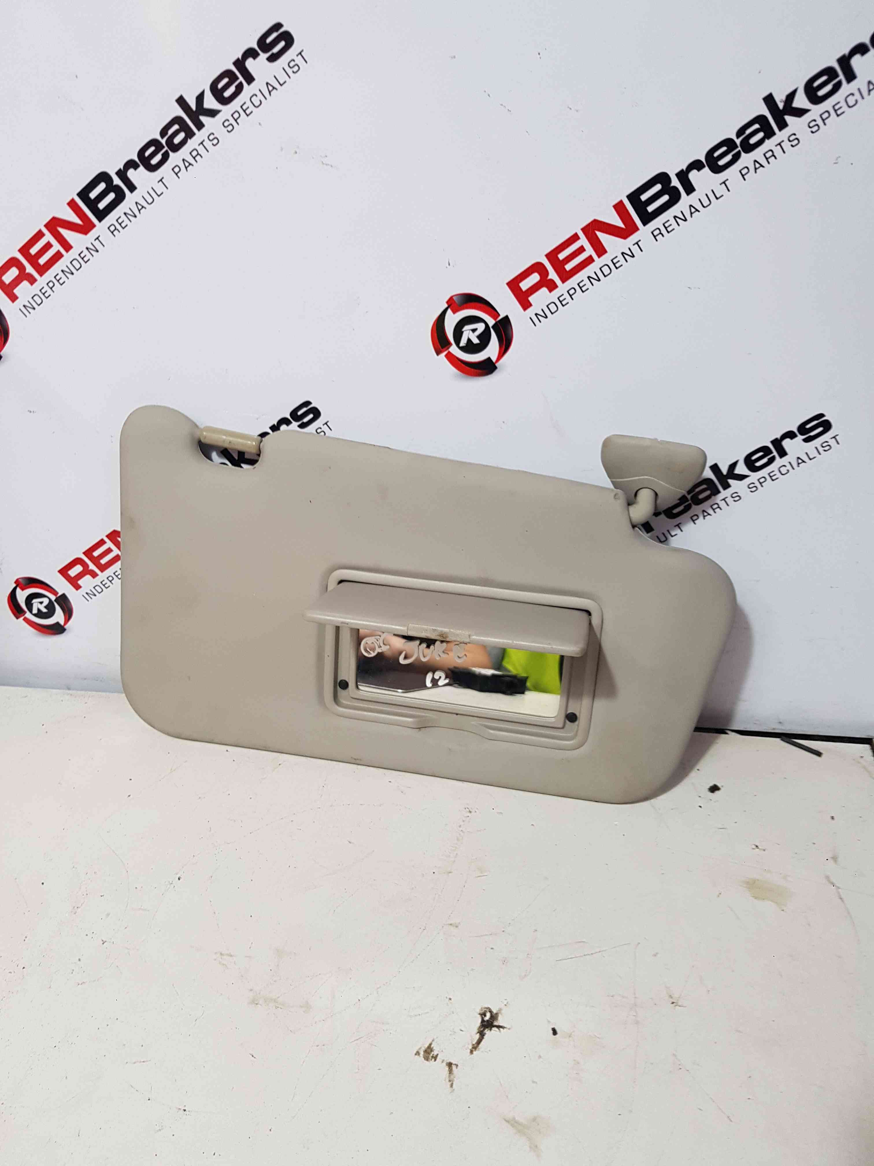 Thumb 4 Nissan Juke MK1 2010-2014 Drivers OSF Front SUN Visor