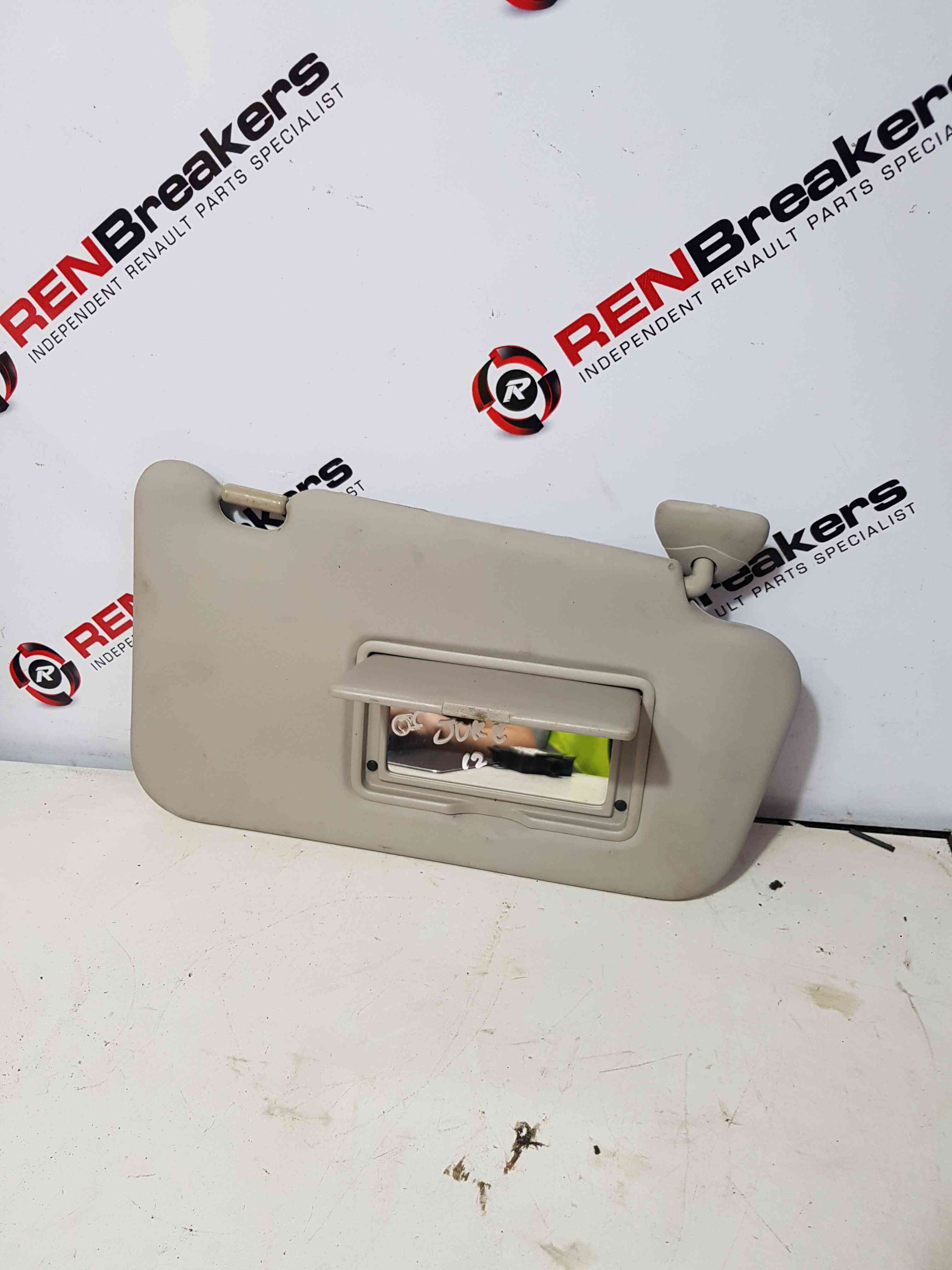 Thumb 5 Nissan Juke MK1 2010-2014 Drivers OSF Front SUN Visor
