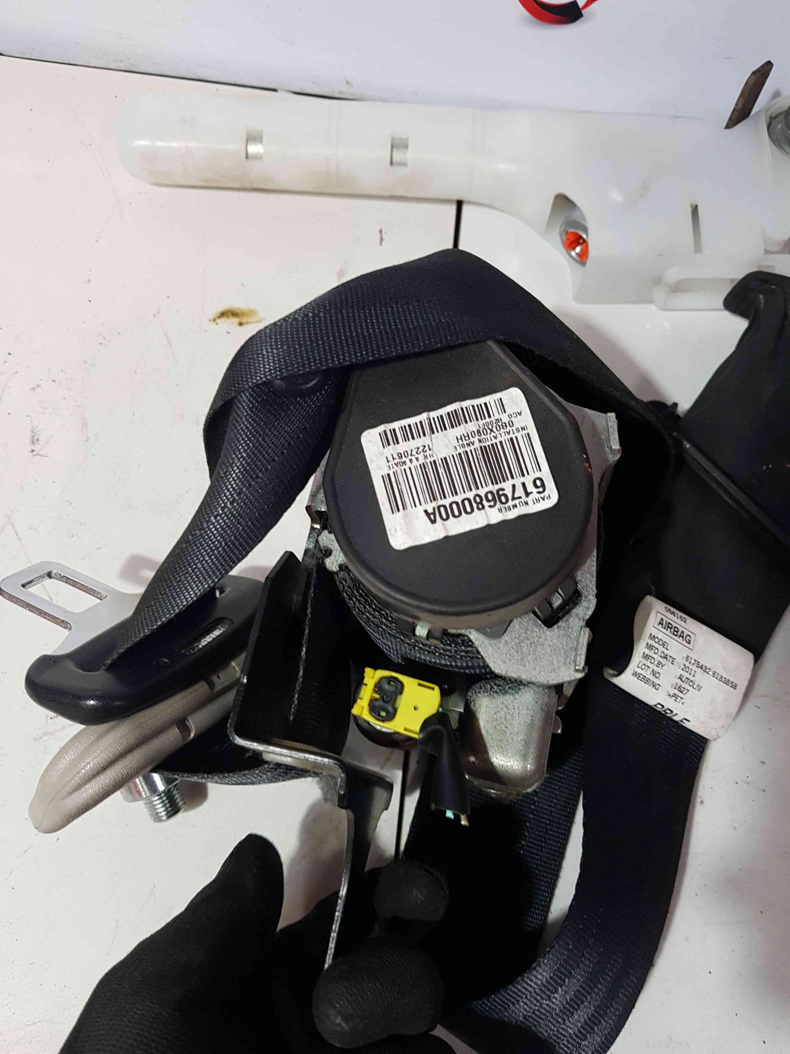 Thumb 3 Nissan Juke MK1 2010-2014 Drivers OSF Front Seat Belt