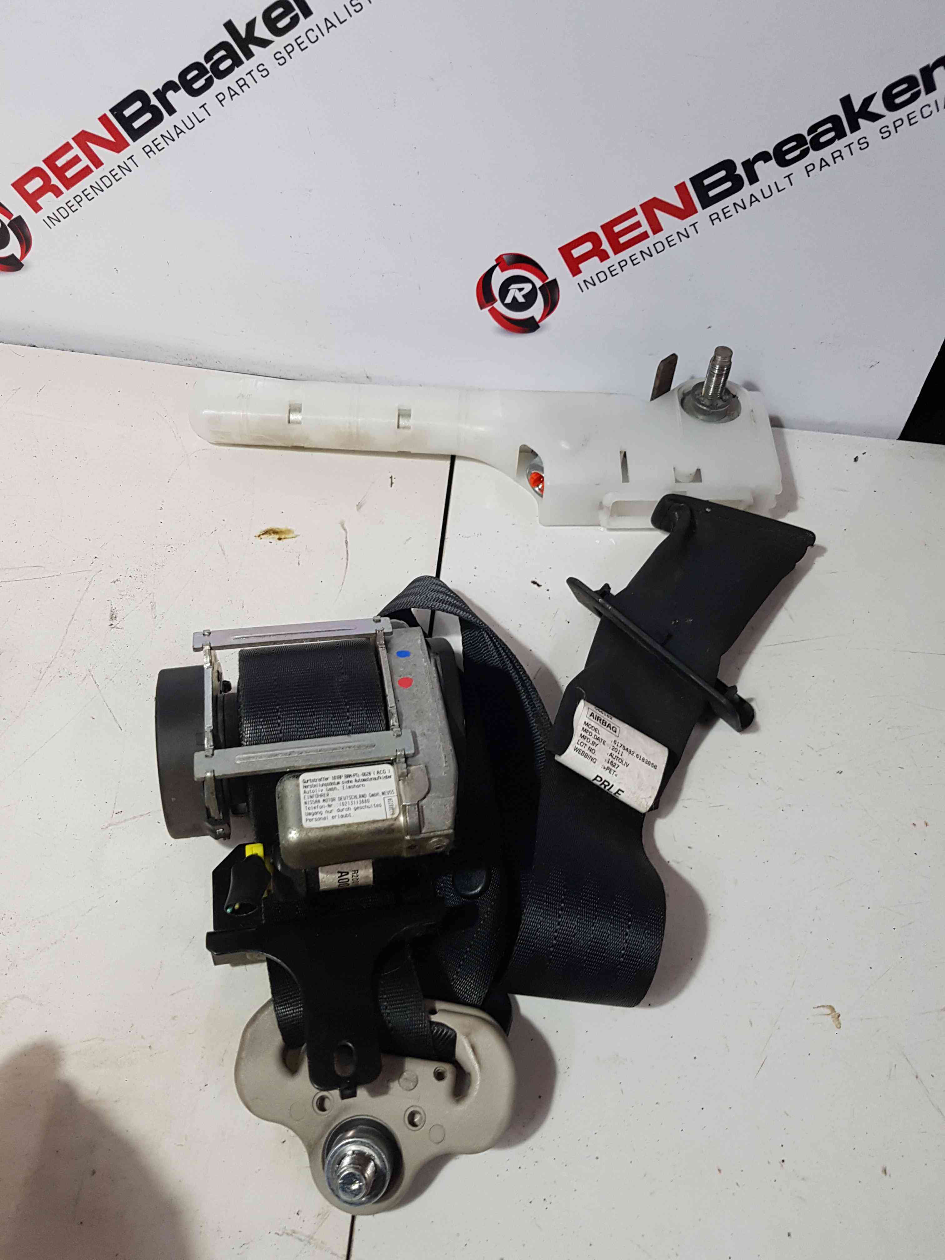 Thumb 8 Nissan Juke MK1 2010-2014 Drivers OSF Front Seat Belt