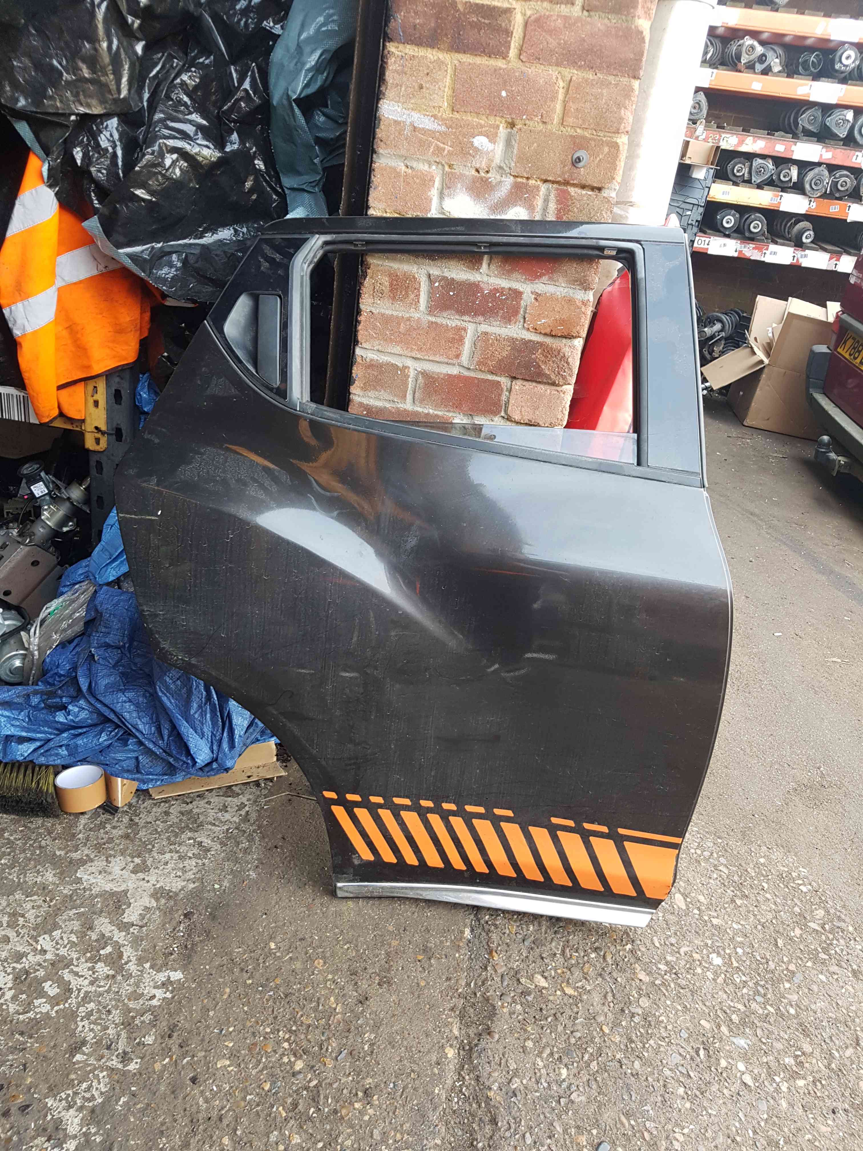 Thumb 2 Nissan Juke MK1 2010-2014 Drivers OSR Rear Door Grey Black Brown KAX