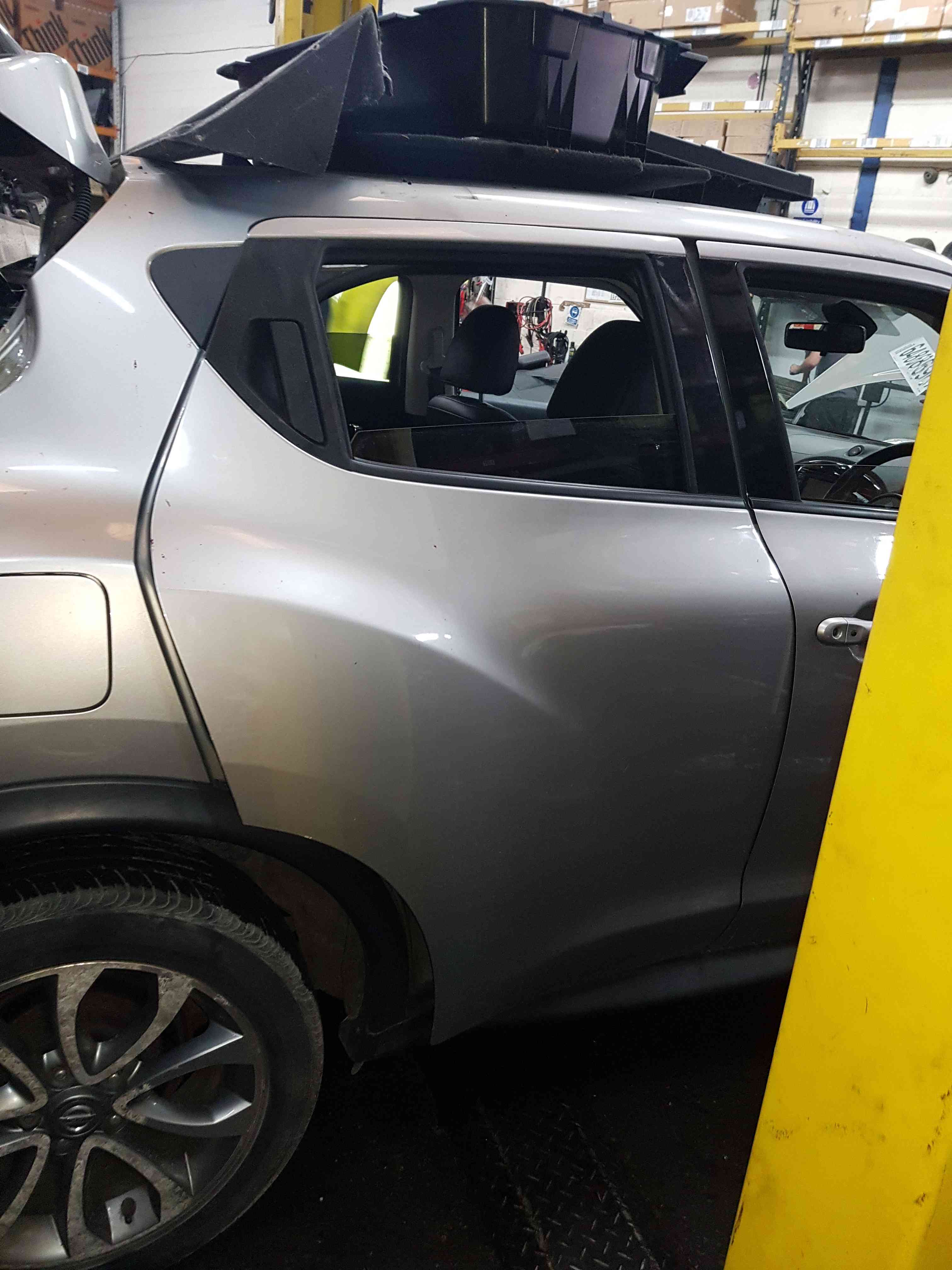 Thumb 2 Nissan Juke MK1 2010-2014 Drivers OSR Rear Door Silver KY0