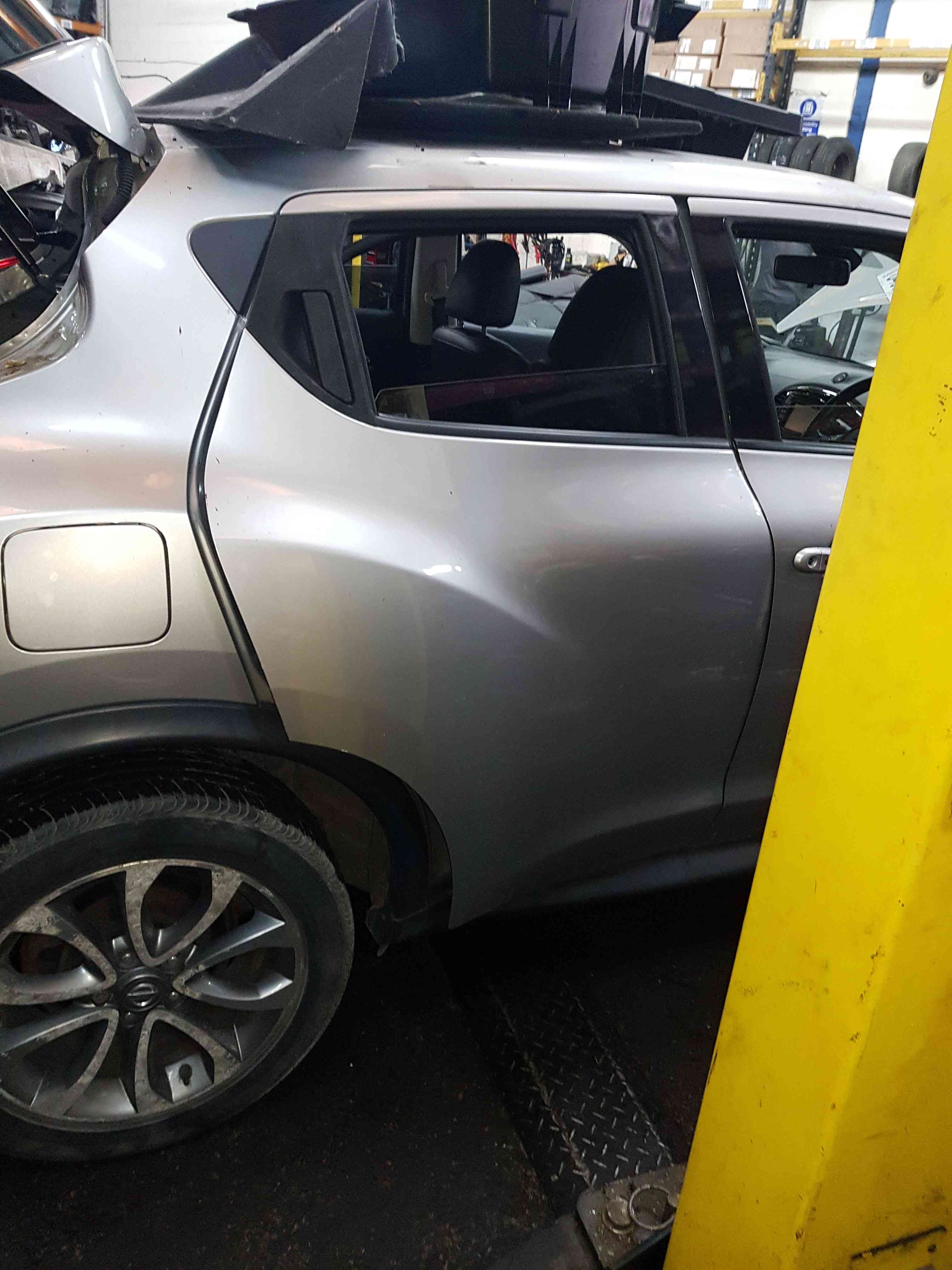 Thumb 4 Nissan Juke MK1 2010-2014 Drivers OSR Rear Door Silver KY0