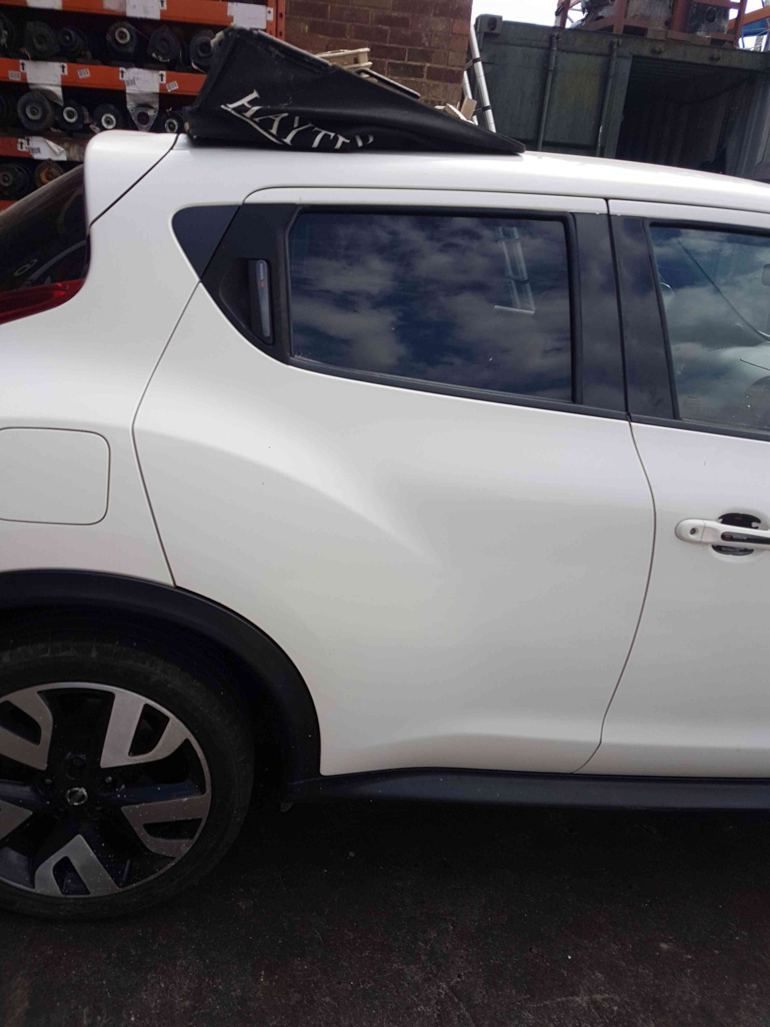 Thumb 2 Nissan Juke MK1 2010-2014 Drivers OSR Rear Door White 326